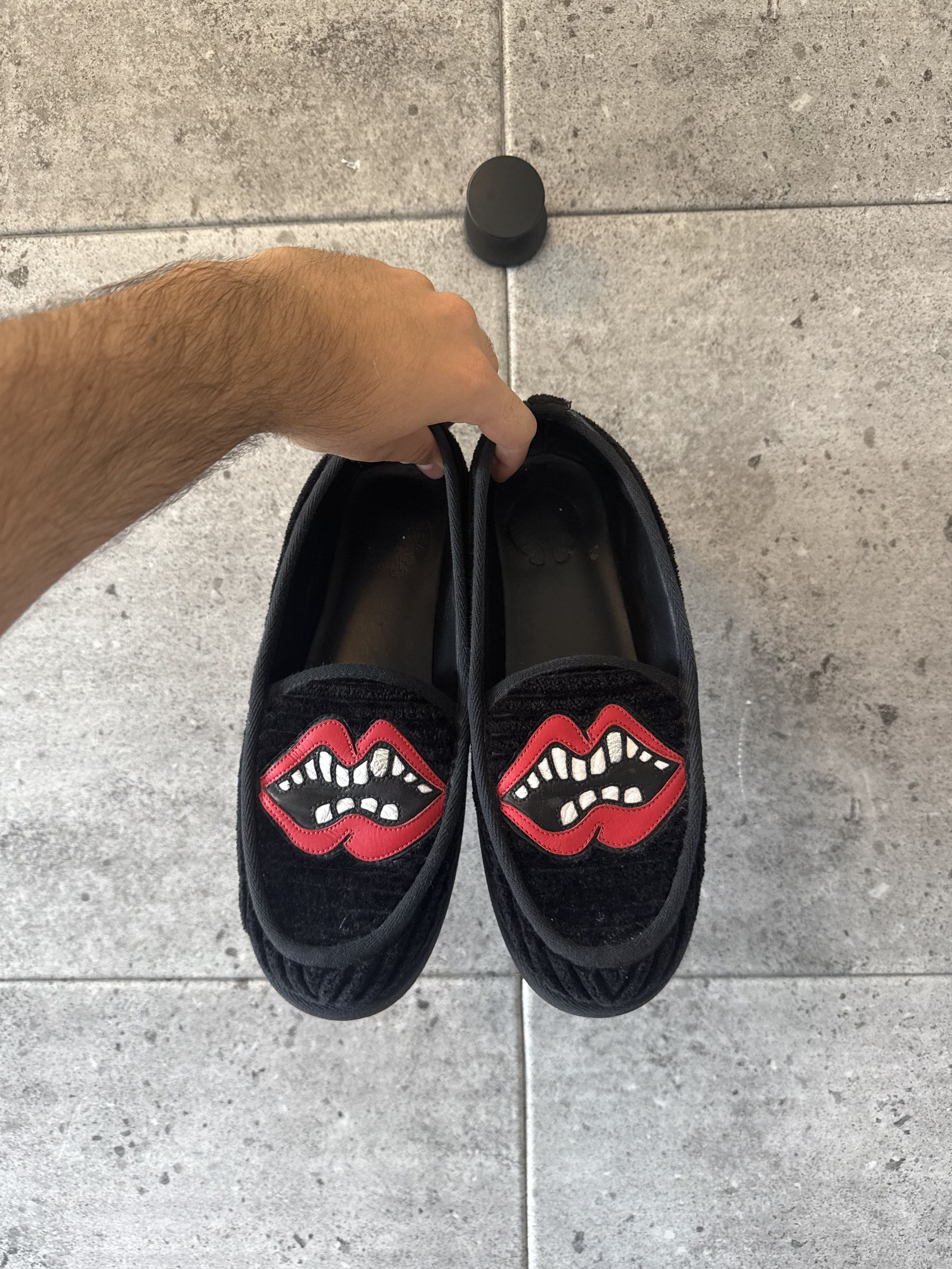 Chrome hearts matty boy chomper slip on slippers
