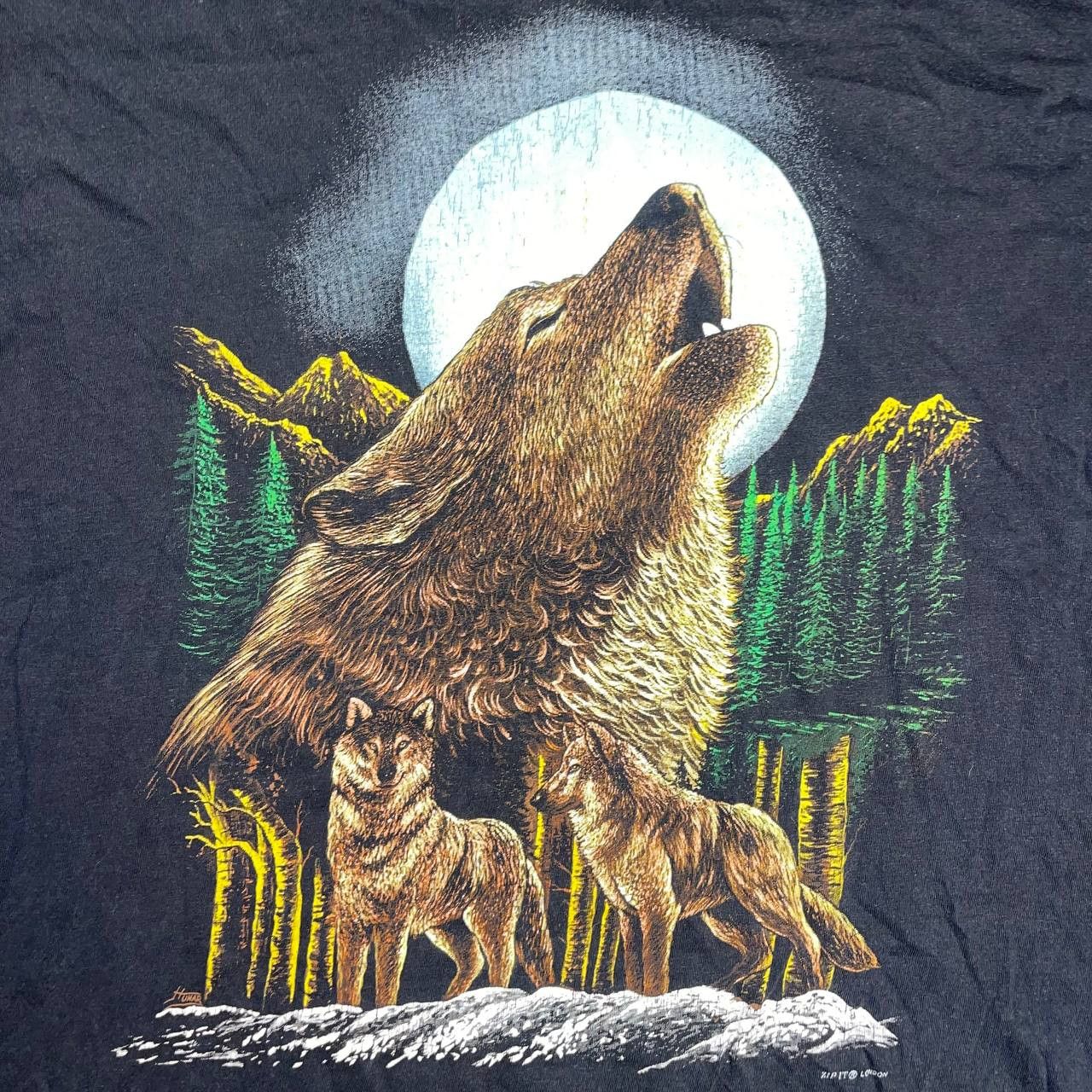 Vintage Vintage x bands tees Vintage Zip-it London wolf animal sizeL Size US L / EU 52-54 / 3 - 6 Thumbnail
