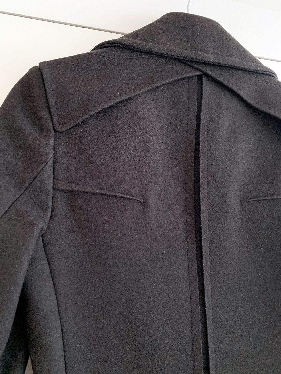 Costume National Slim fit felt coat Size XS / US 0-2 / IT 36-38 - 4 Thumbnail