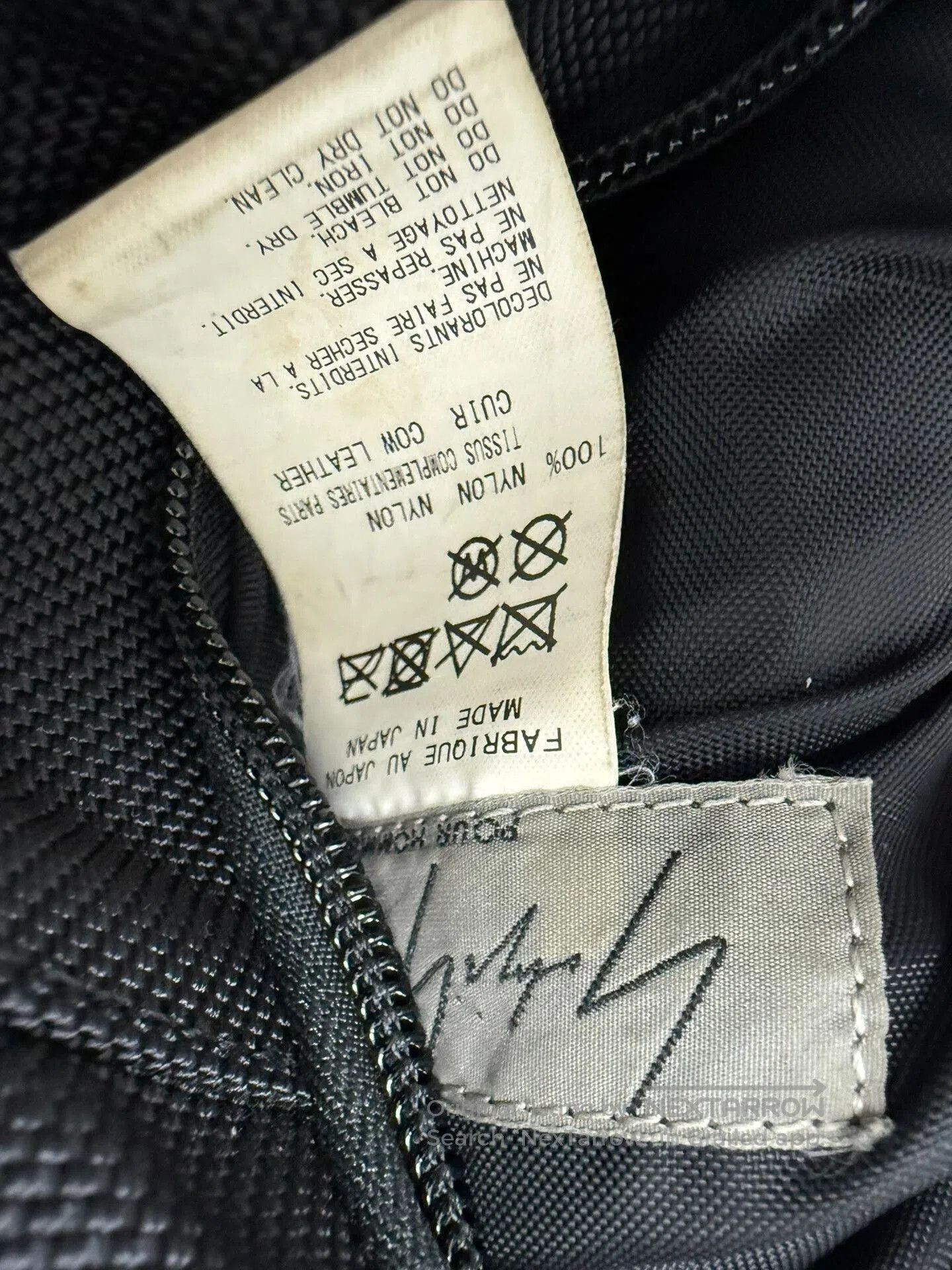 Yohji Yamamoto yohji yamamoto pour homme backpack with leather details. Size ONE SIZE - 8 Thumbnail