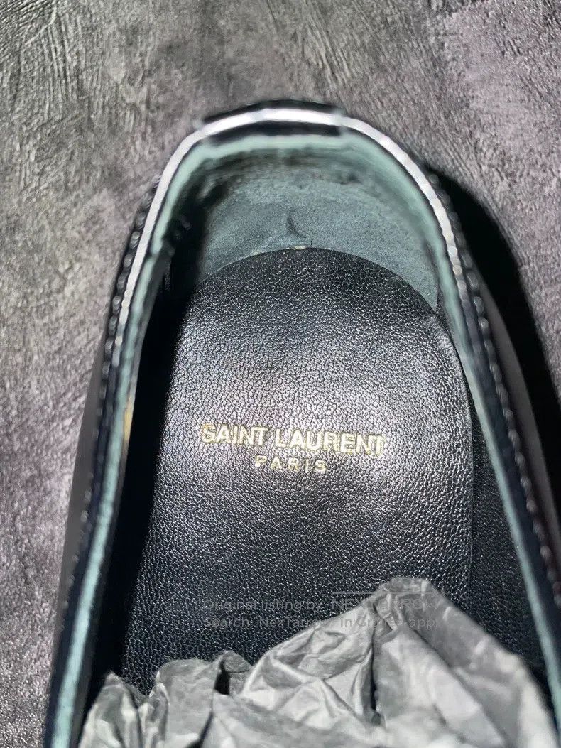 Saint Laurent Paris Saint Laurent Paris Silk Leopard Print Patchwork Wedge Sho Size US 7 / EU 40 - 7 Thumbnail