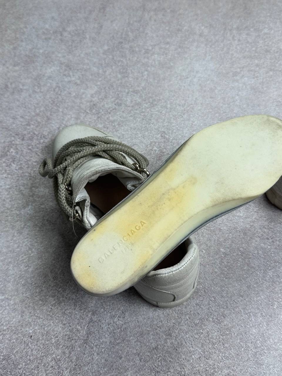 Balenciaga Vintage Balenciaga Arena Leather Low Leather Sneakers EUR 35 Size US 5 / IT 35 - 15 Thumbnail