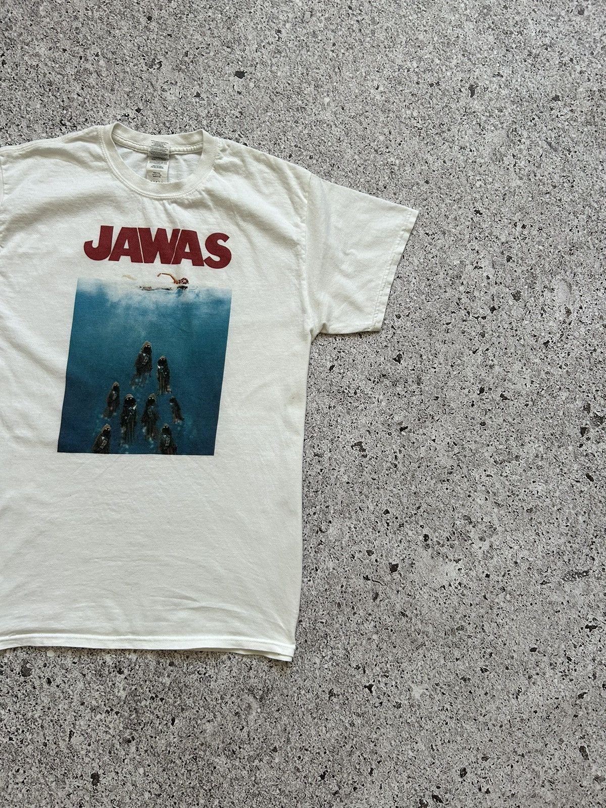 Vintage Rare Star Wars Jawas Humanoid T-Shirt Y2K Hype Retro Size US M / EU 48-50 / 2 - 3 Thumbnail
