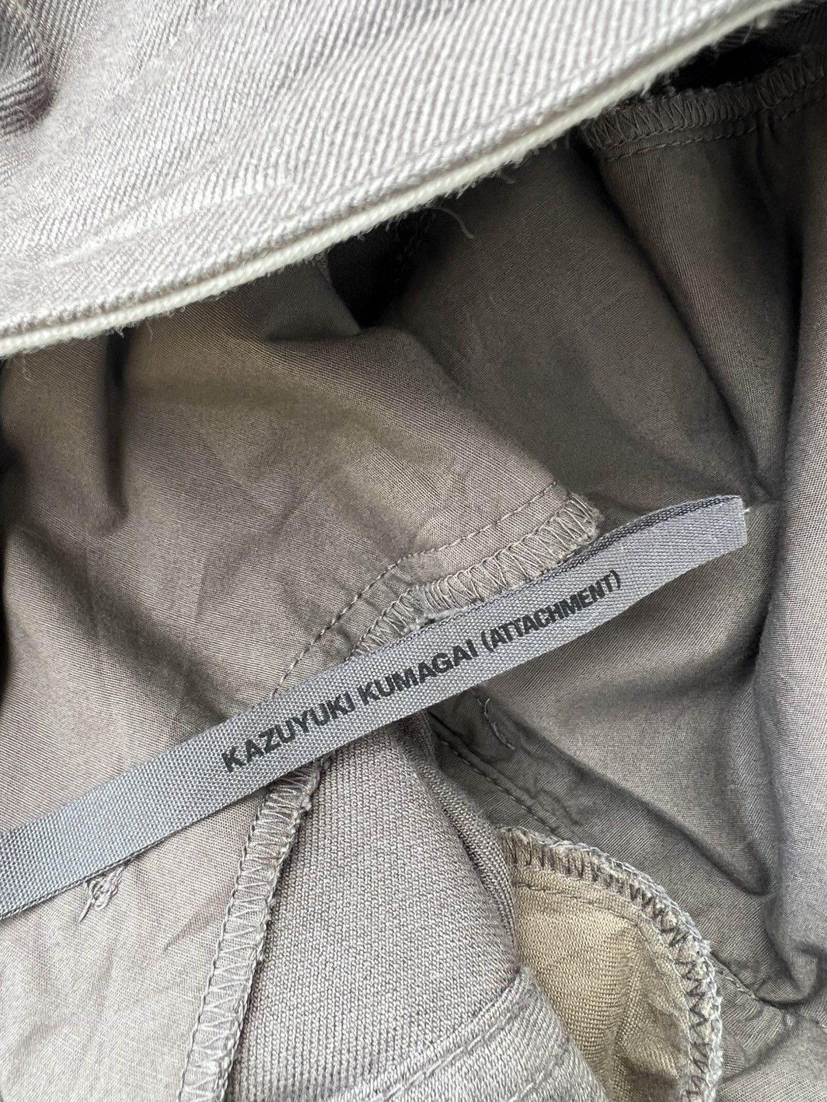 Attachment Attachment Japan Grey Stretch Trouser Pant Size 1 Size US 30 / EU 46 - 20 Thumbnail