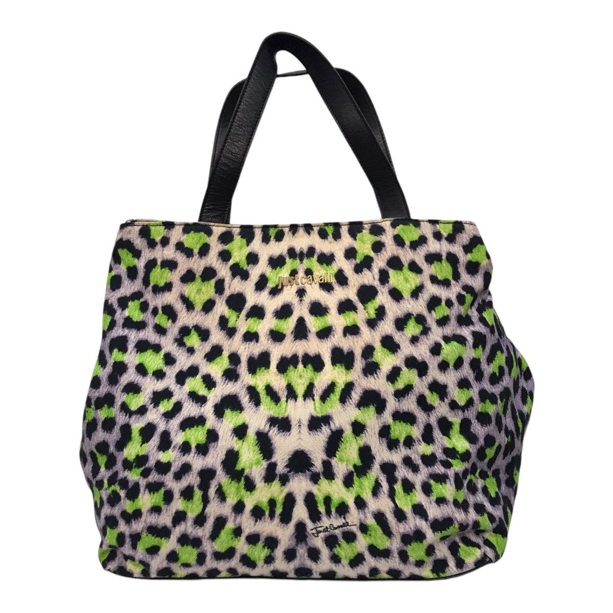 Just Cavalli × Roberto Cavalli Just Cavalli Leopard Tote Bag Size ONE SIZE - 1 Thumbnail