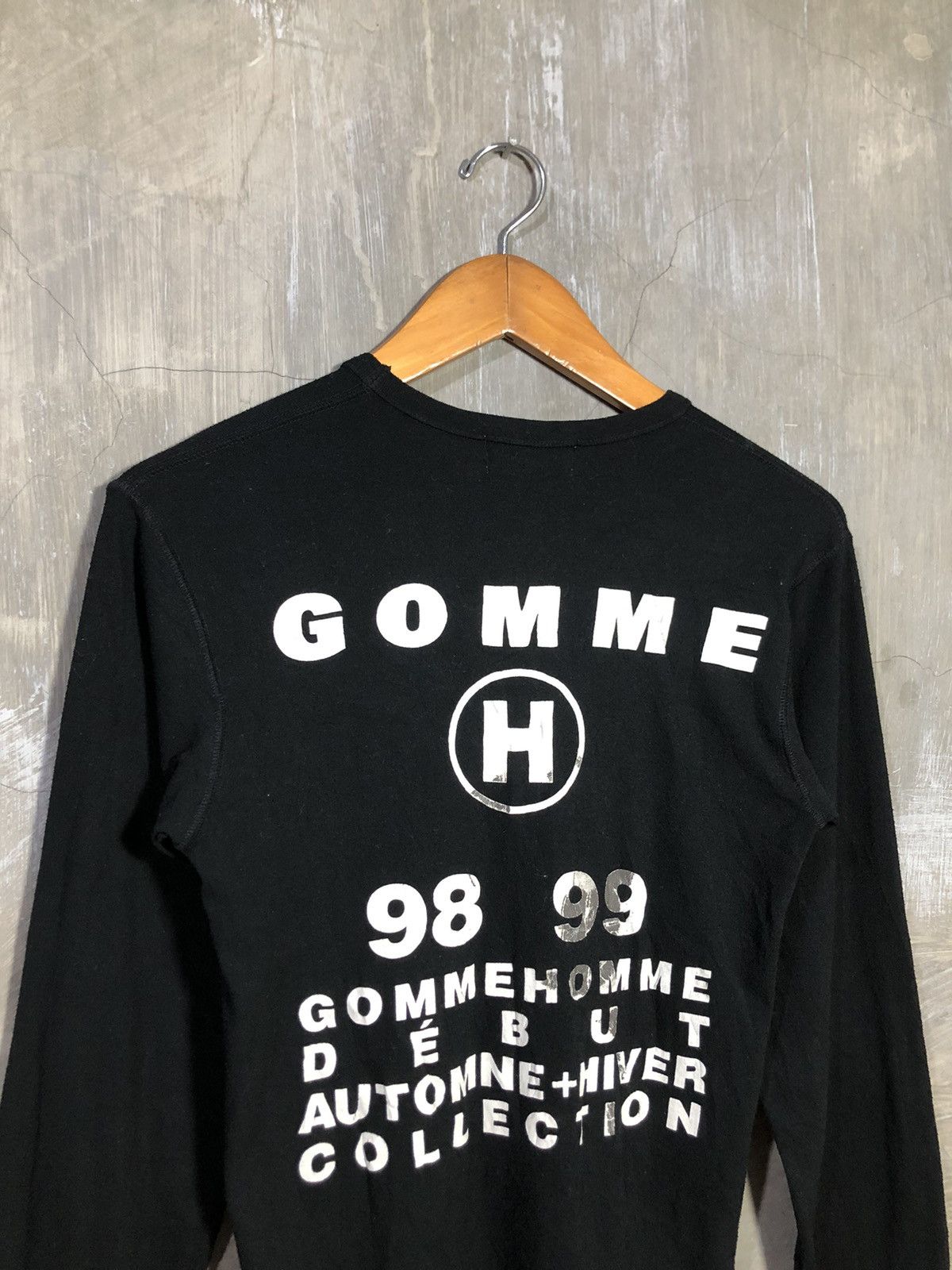 Japanese Brand × gomme Gomme Homme Longsleeve T-Shirt Size US M / EU 48-50 / 2 - 3 Thumbnail