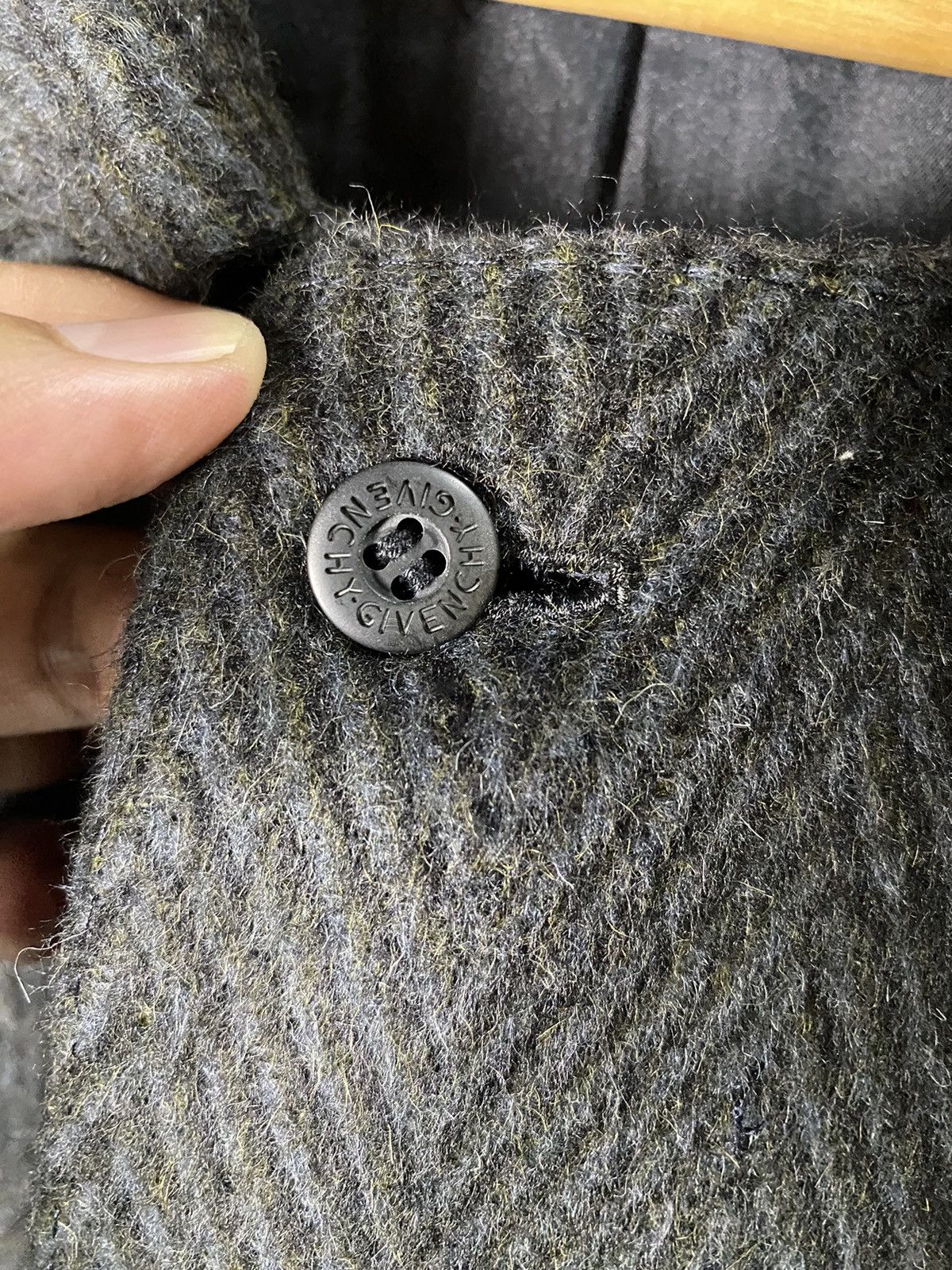 Givenchy Vintage Givenchy Wool Jacket Size US L / EU 52-54 / 3 - 8 Thumbnail