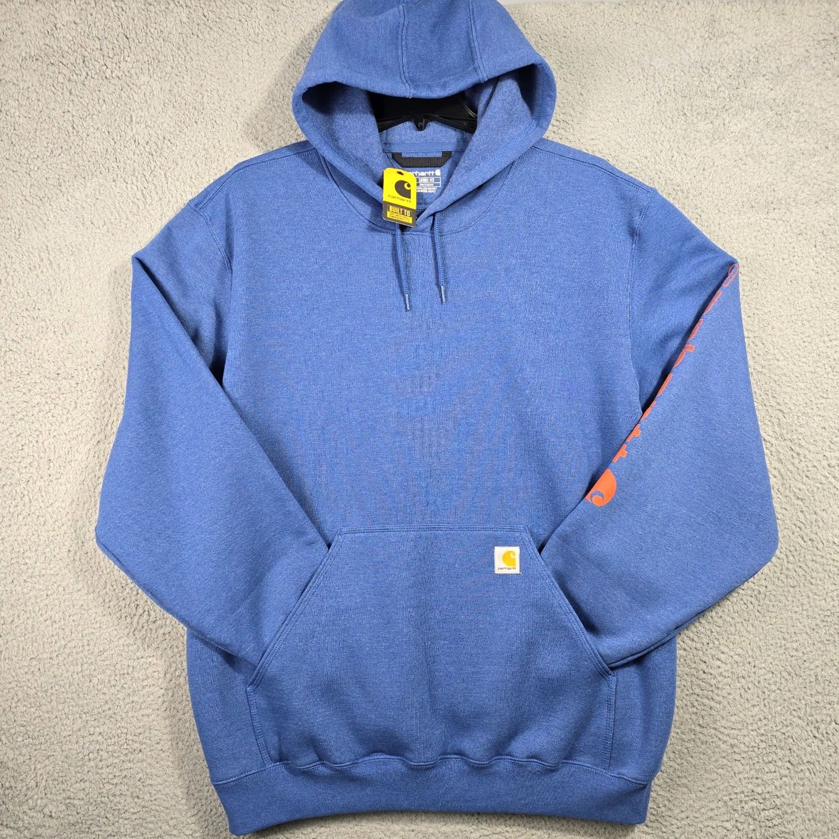 Carhartt Carhartt Hoodie Mens 2XL XXL Sweatshirt Fleece Outdoor Blue Sweater NWT Size US XXL / EU 58 / 5 - 2 Thumbnail