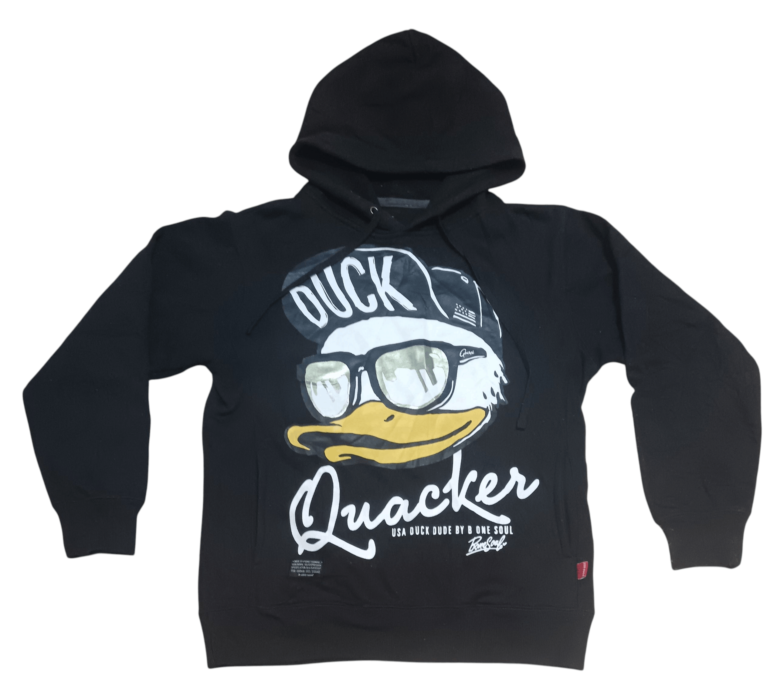 Japanese Brand B-ONE-SOUL USA DUCK DUDE QUACKER HOODIE Size US M / EU 48-50 / 2 - 1 Thumbnail