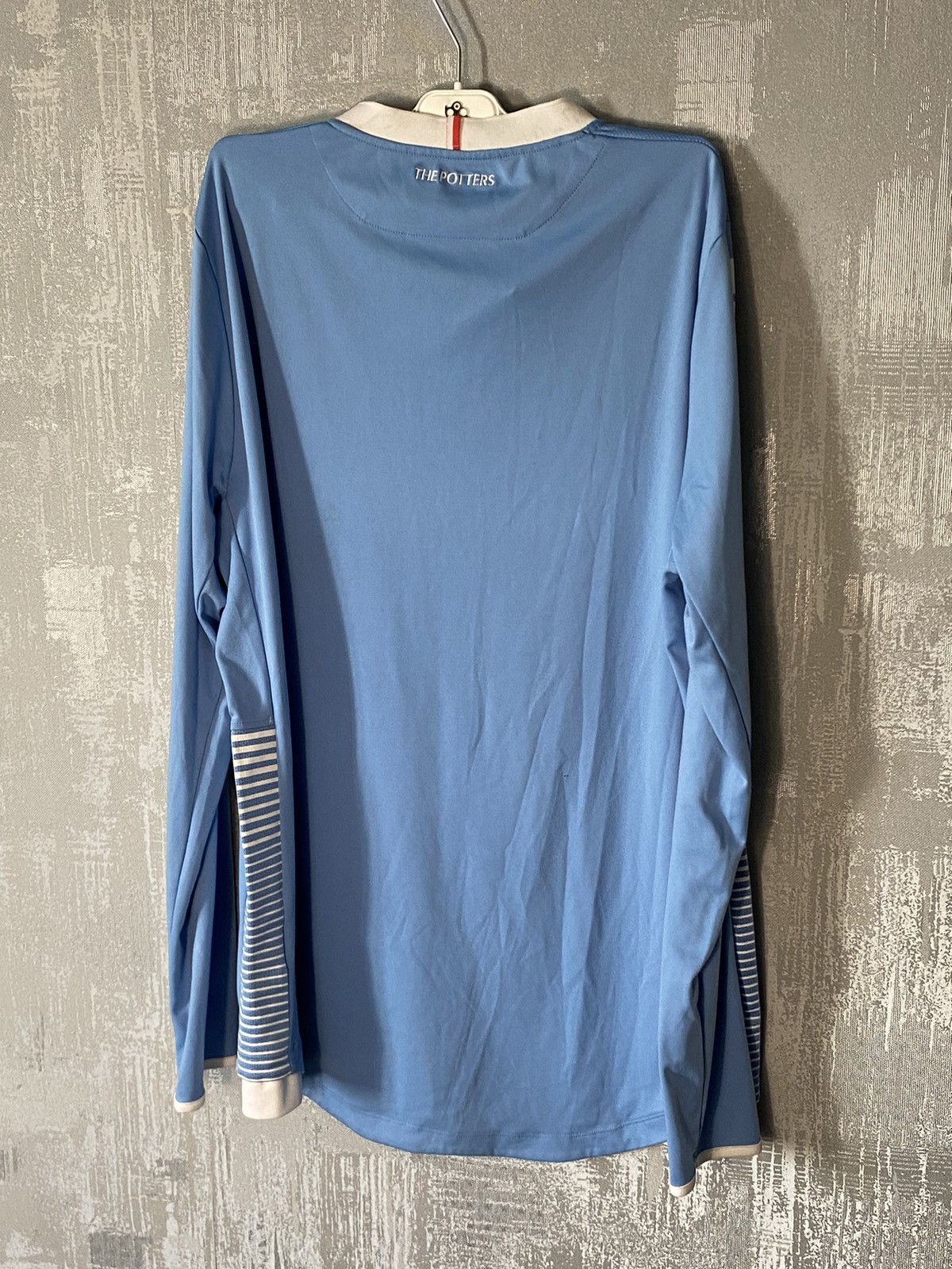 Macron Vintage Stoke City Marcon Soccer Jersey Long Sleeve Size US XXL / EU 58 / 5 - 4 Thumbnail