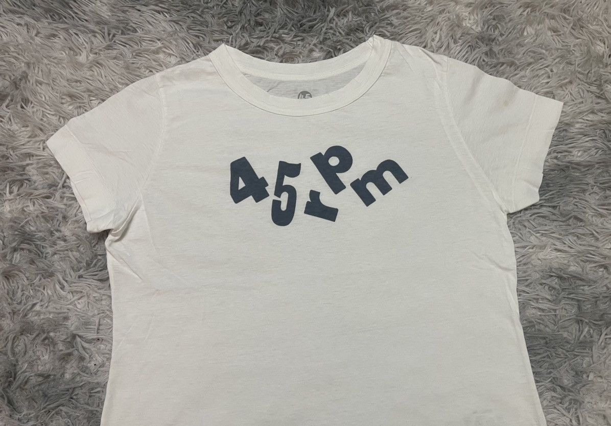 45rpm 2000s 45RPM SHIRT SPELL OUT RARE Size M / US 6-8 / IT 42-44 - 4 Thumbnail