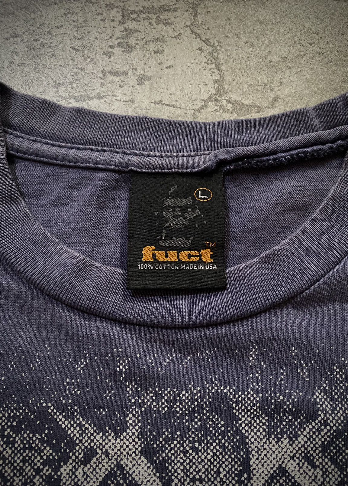FUCT Rare Vintage Fuct snake skin tshirt Size US L / EU 52-54 / 3 - 5 Thumbnail