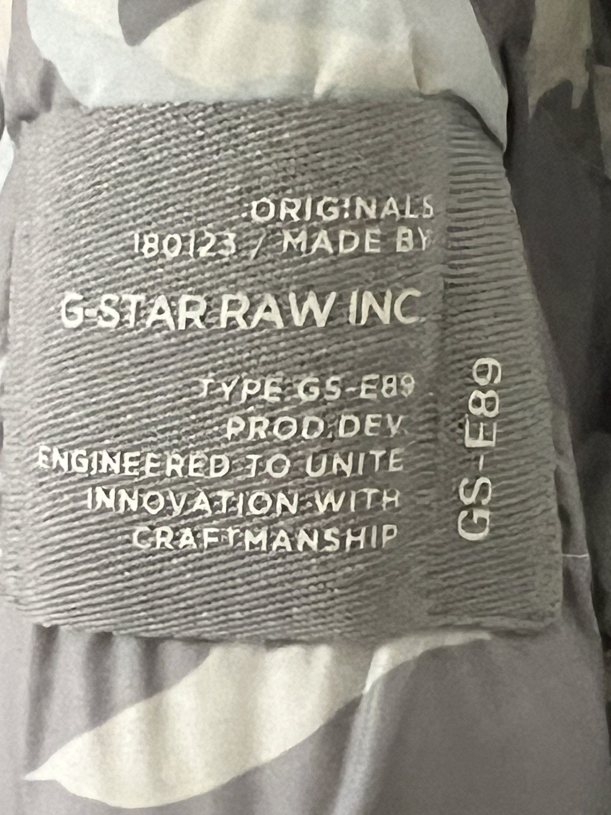 G-Star Gstar-Raw winter camouflage puffer jacket Size US M / EU 48-50 / 2 - 4 Thumbnail