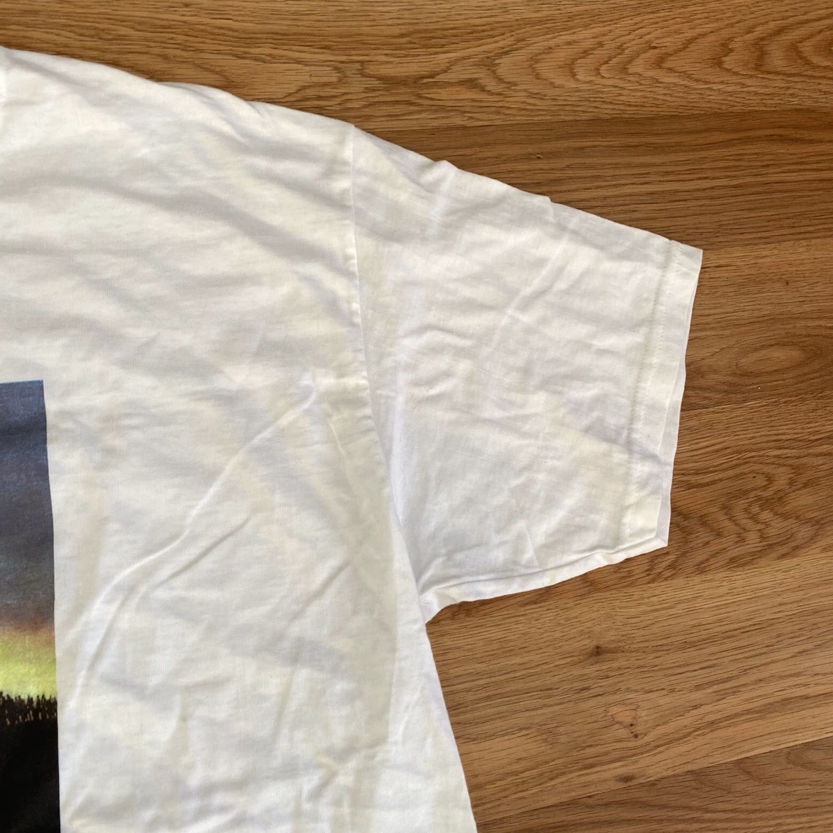 Hanes VINTAGE 2000 A Force More Powerful Movie Promo Shirt Hanes VTG White T-Shirt XL Men Crew Neck Short Sleeve 90s Retro Size US XL / EU 56 / 4 - 4 Thumbnail