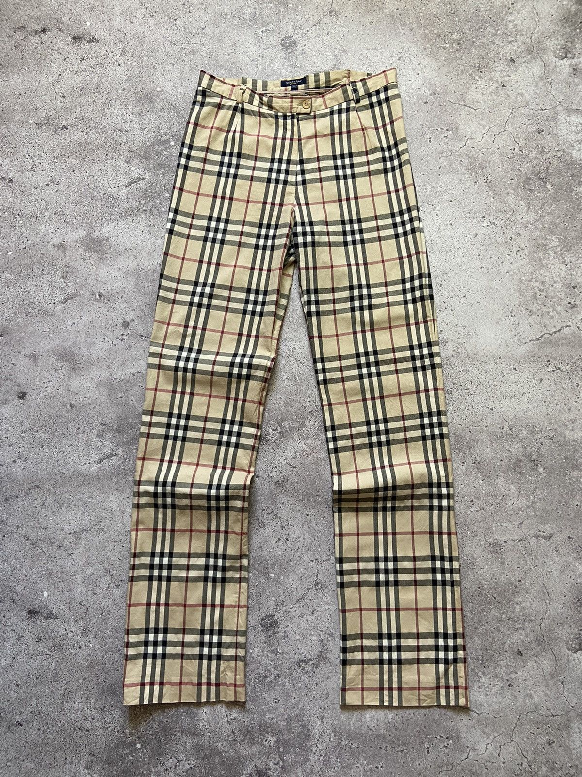 Burberry Vintage Burberry Nova Check Pants US10 Size 32" / US 10 / IT 46 - 1 Thumbnail