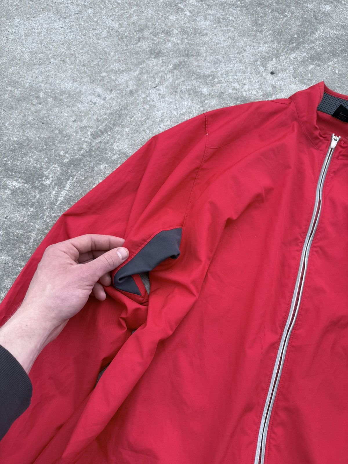Other Vintage Nike y2k avantgarde streetwear track nylon jacket Size US L / EU 52-54 / 3 - 11 Thumbnail