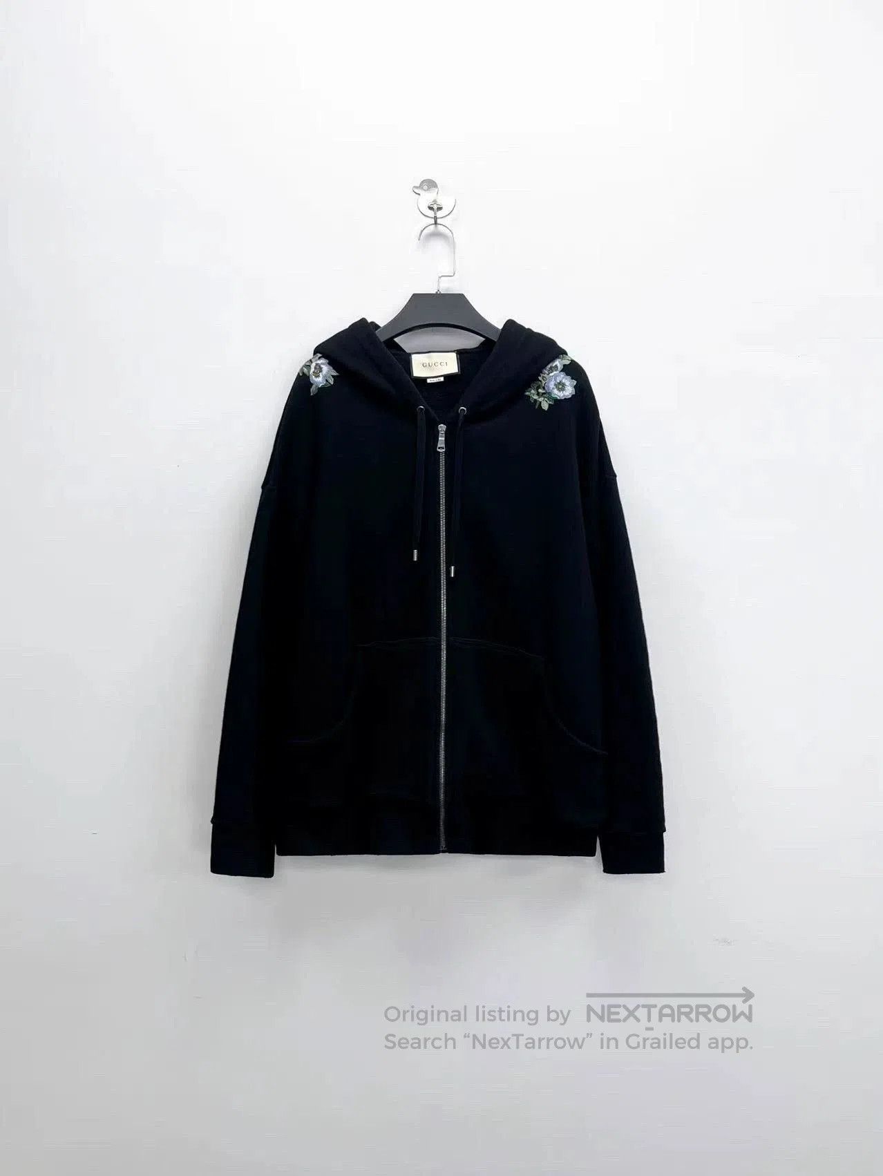 Gucci gucci black dragon embroidered zip hoodie. Size US XS / EU 42 / 0 - 1 Thumbnail