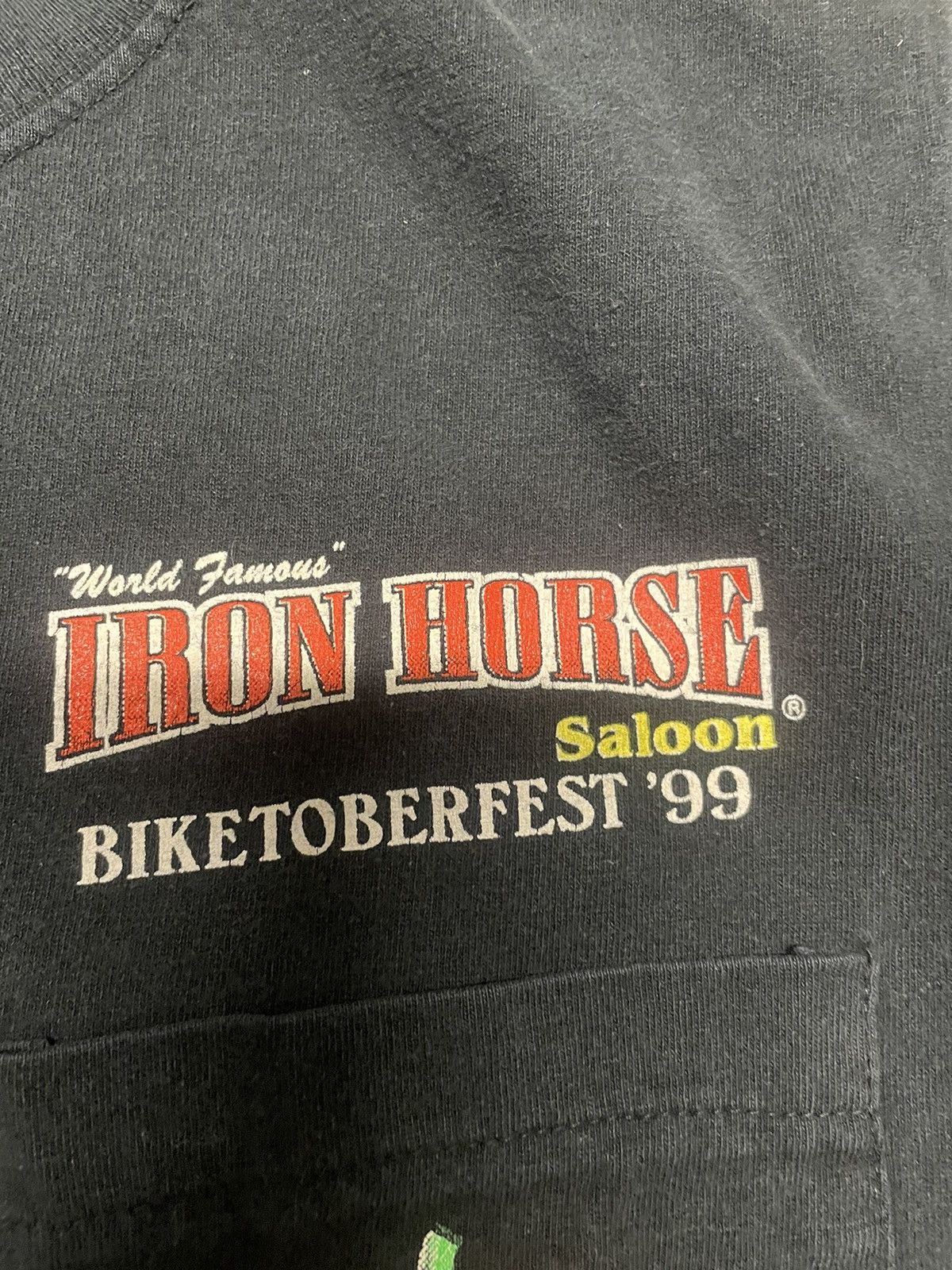 Vintage Vintage 99 Iron Horse Saloon Biketoberfest Crewneck Shirt Size US M / EU 48-50 / 2 - 12 Thumbnail