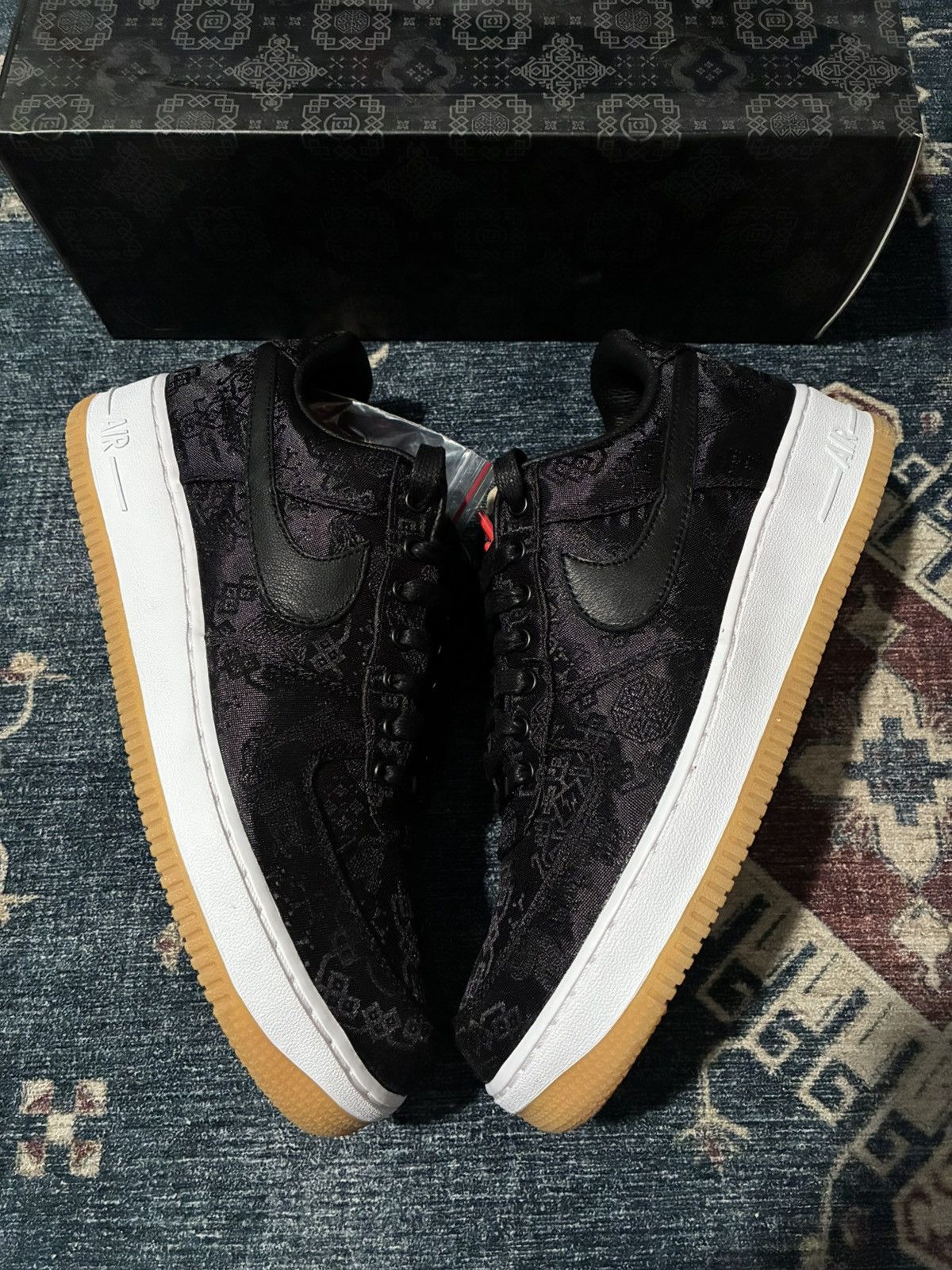 CLOT × Nike Nike Air Force 1 Low Fragment x Clot SKU CZ3986-001 Size US 10 / EU 43 - 2 Thumbnail