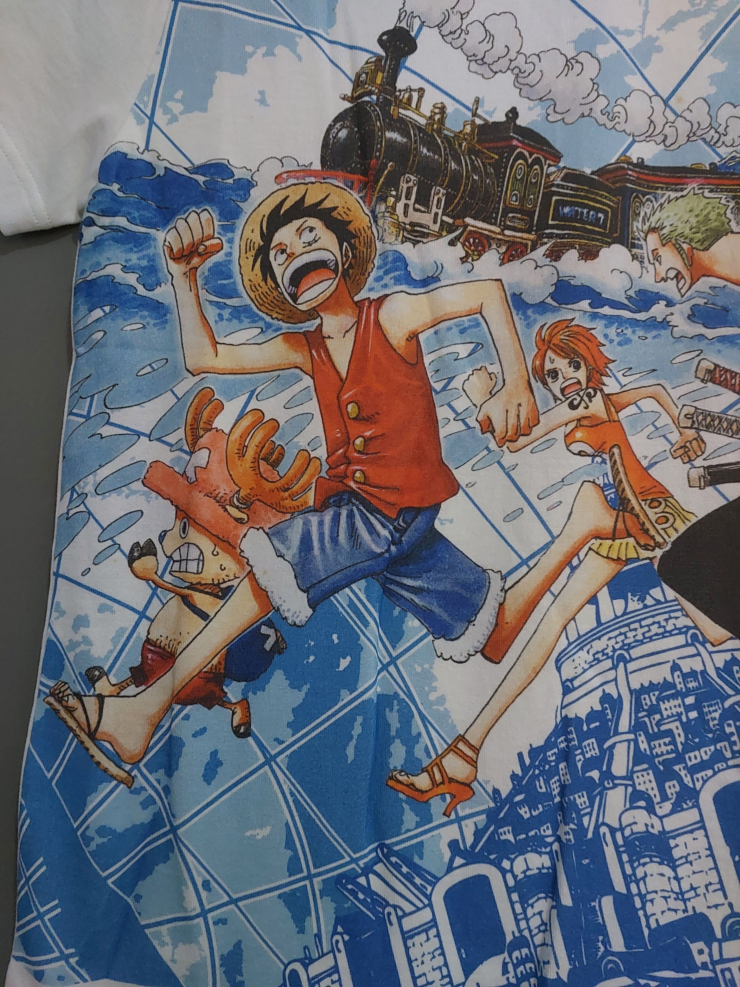 Anime × Japanese Brand × Vintage VINTAGE ONE PIECE ANIME WEEKLY JUMP TSHIRT Size US XS / EU 42 / 0 - 8 Thumbnail