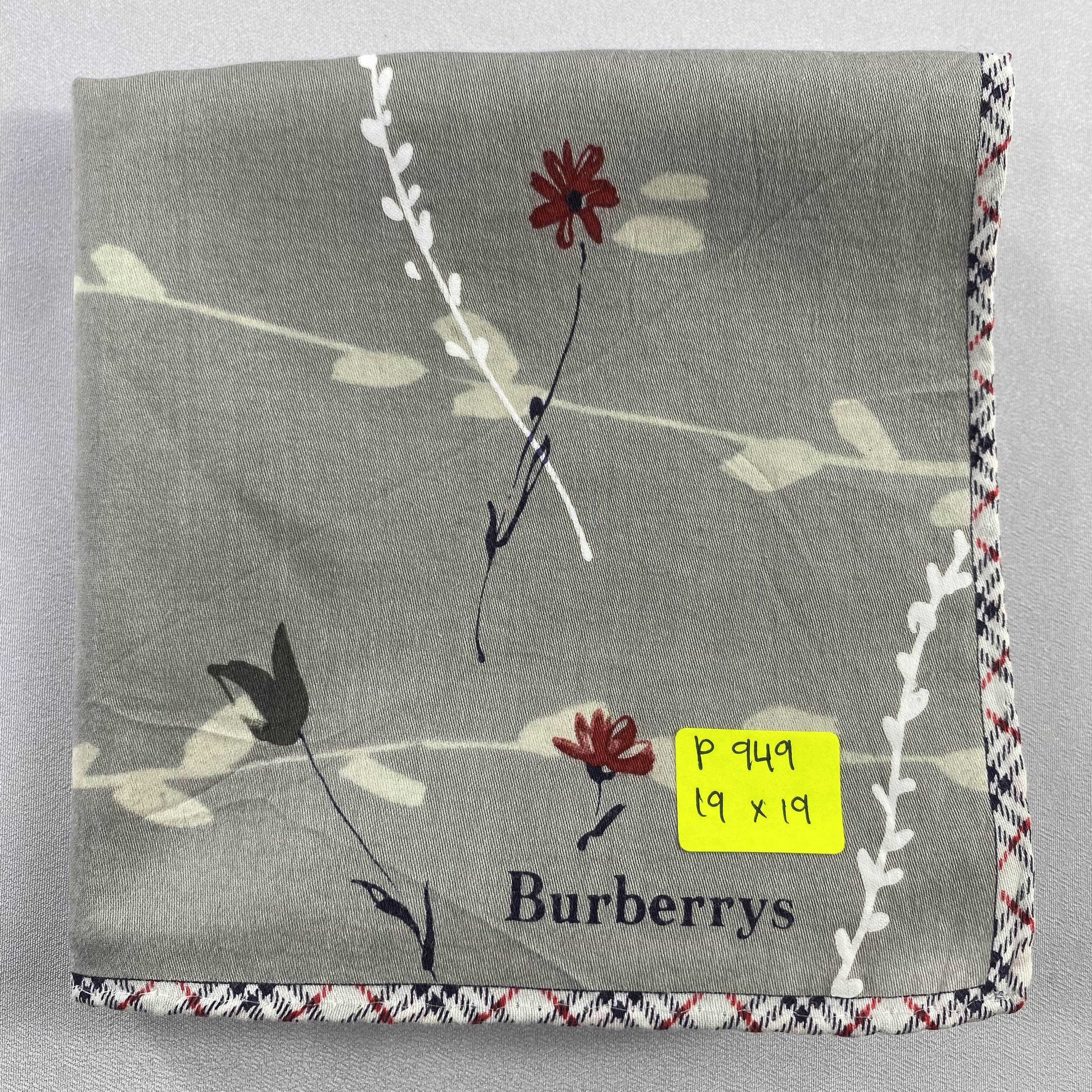 Burberry × Vintage Burberry Handkerchief / Neckerchief / Bandana-P949 Size ONE SIZE - 5 Thumbnail