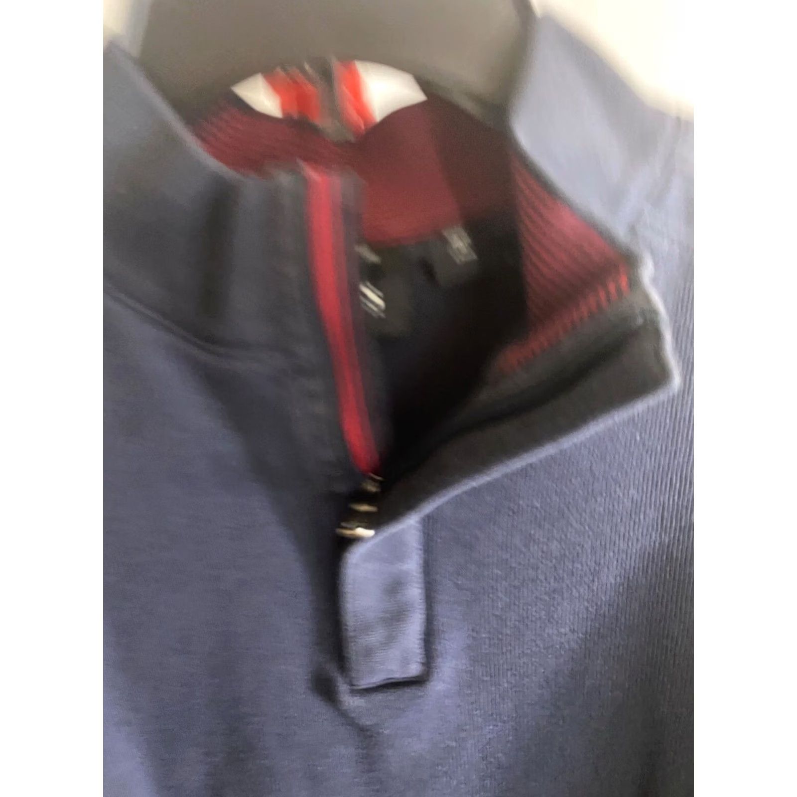 Hugo Boss Hugo Boss Navy Blue Zippered Sweater Shirt Large L Mens Size US L / EU 52-54 / 3 - 5 Thumbnail