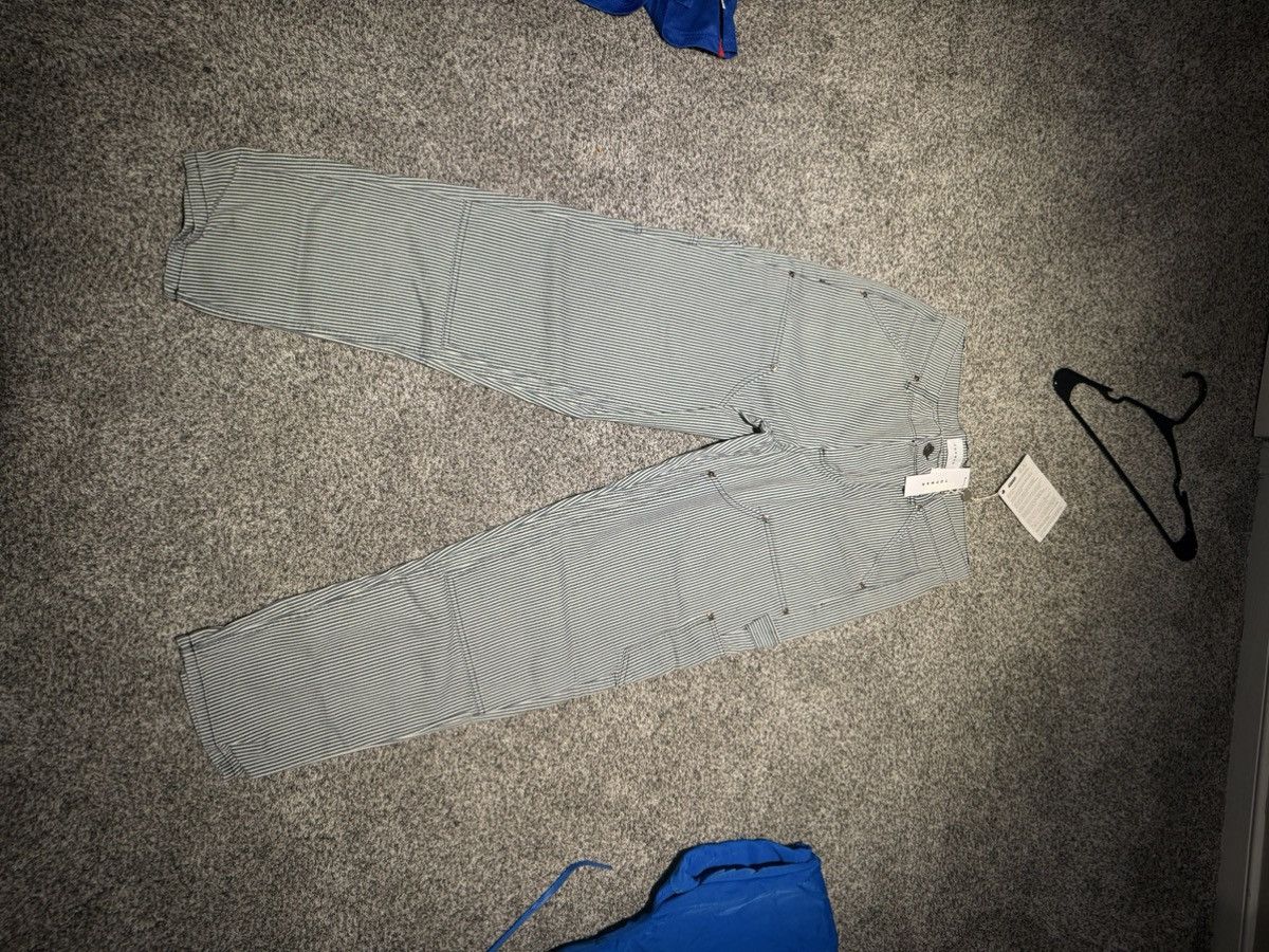 Topman striped carpenter pants. Brand new with tags