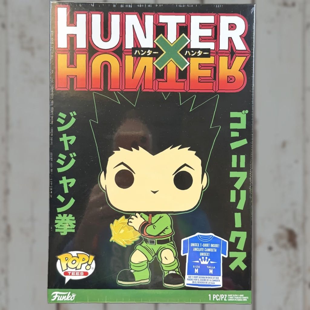 Vintage Hunter X Hunter Shirt Mens Medium Black Gon Freecss Funko Pop Tees Anime Size US M / EU 48-50 / 2 - 1 Thumbnail
