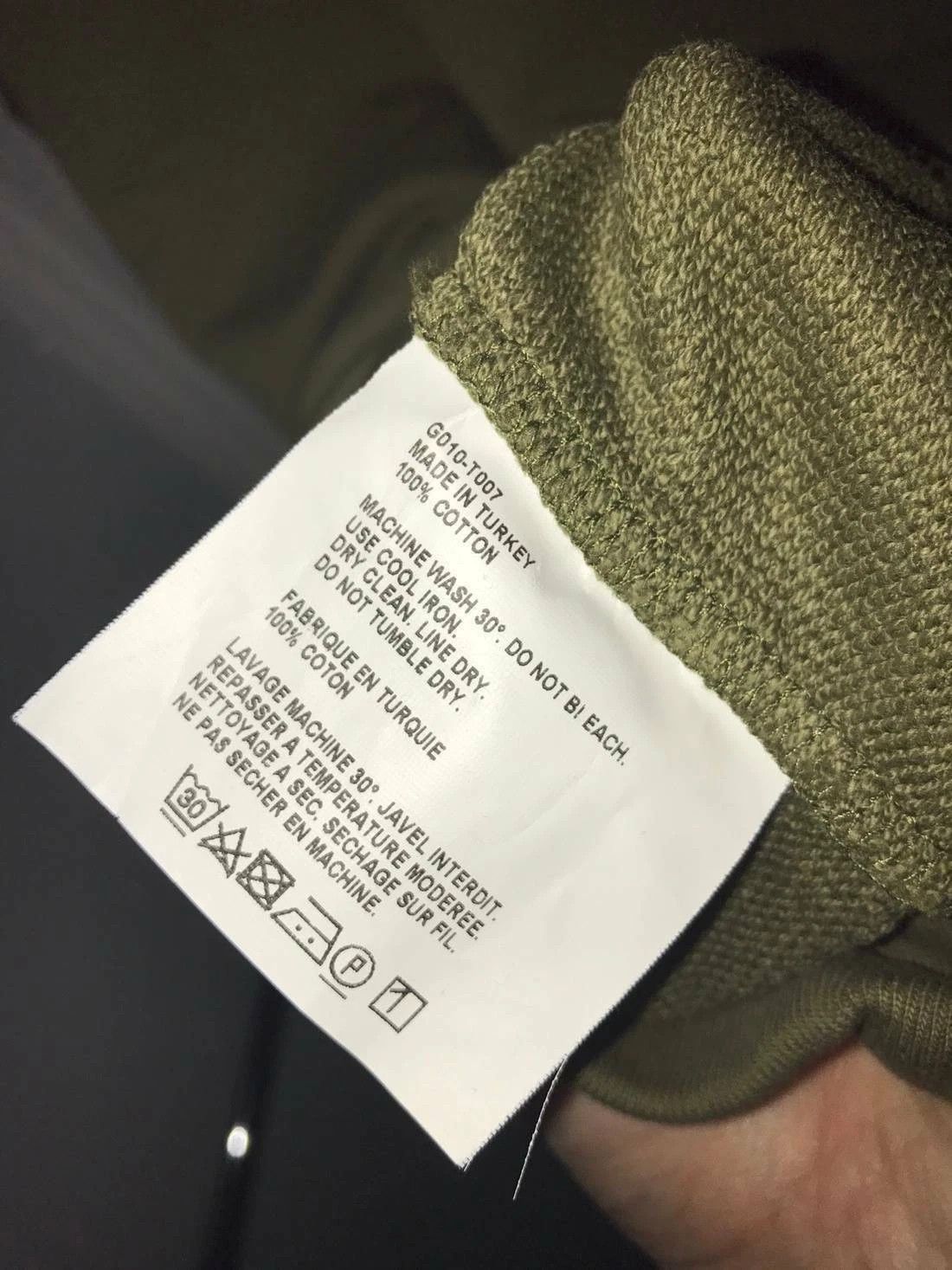 Gosha Rubchinskiy Europa? Khaki green Sweatshirt size medium f/w 16 Size US M / EU 48-50 / 2 - 3 Thumbnail