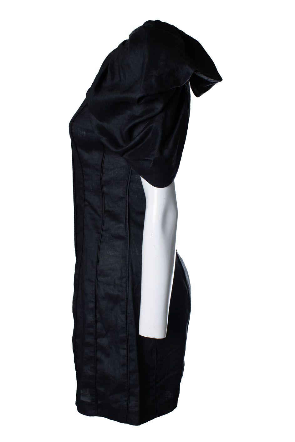 Eighth Avenue Avenue 8, Playsuit in black with ruffled shoulders Size 28" / US 6 / IT 42 - 2 Thumbnail