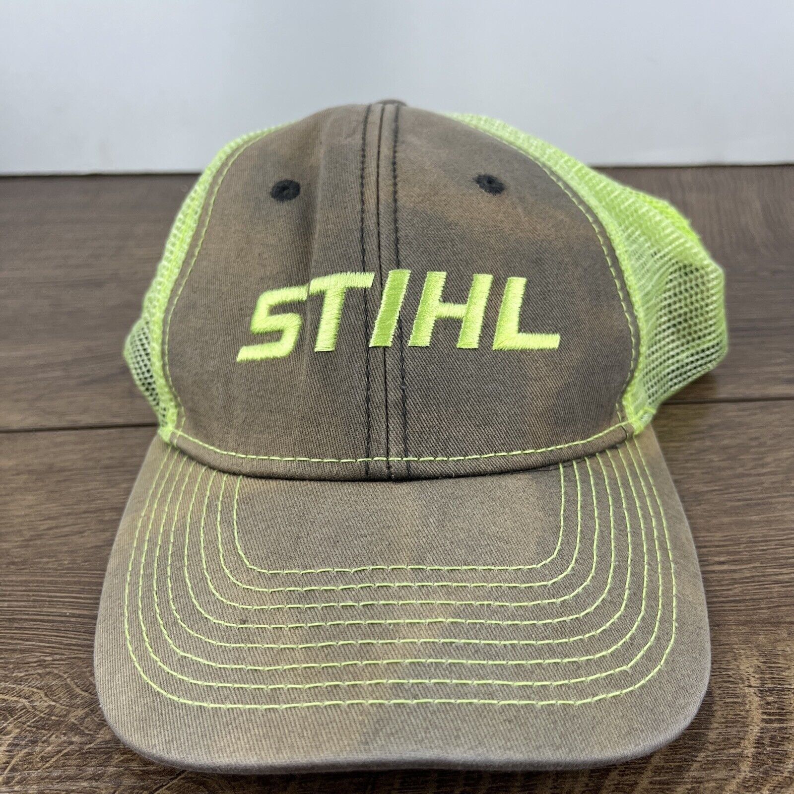 Other Stihl Hat STIHL Gray Hat Adjustable Adult Size Hat Gray Cap Size ONE SIZE - 4 Thumbnail