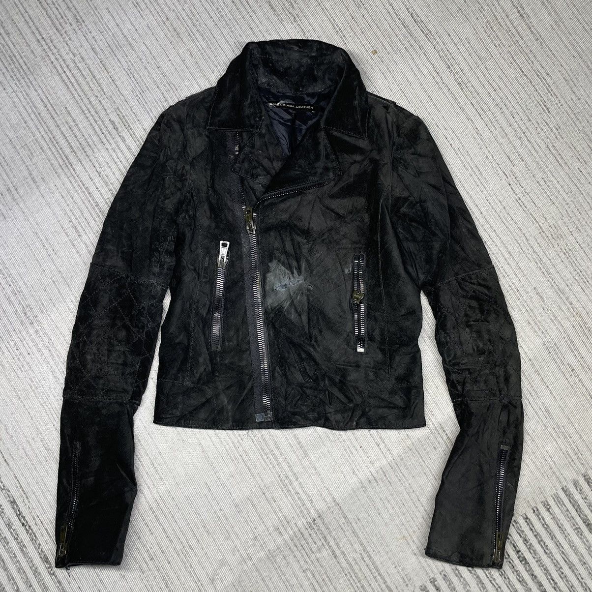Balenciaga Balenciaga Leather Riders Jacket Size US S / EU 44-46 / 1 - 1 Thumbnail