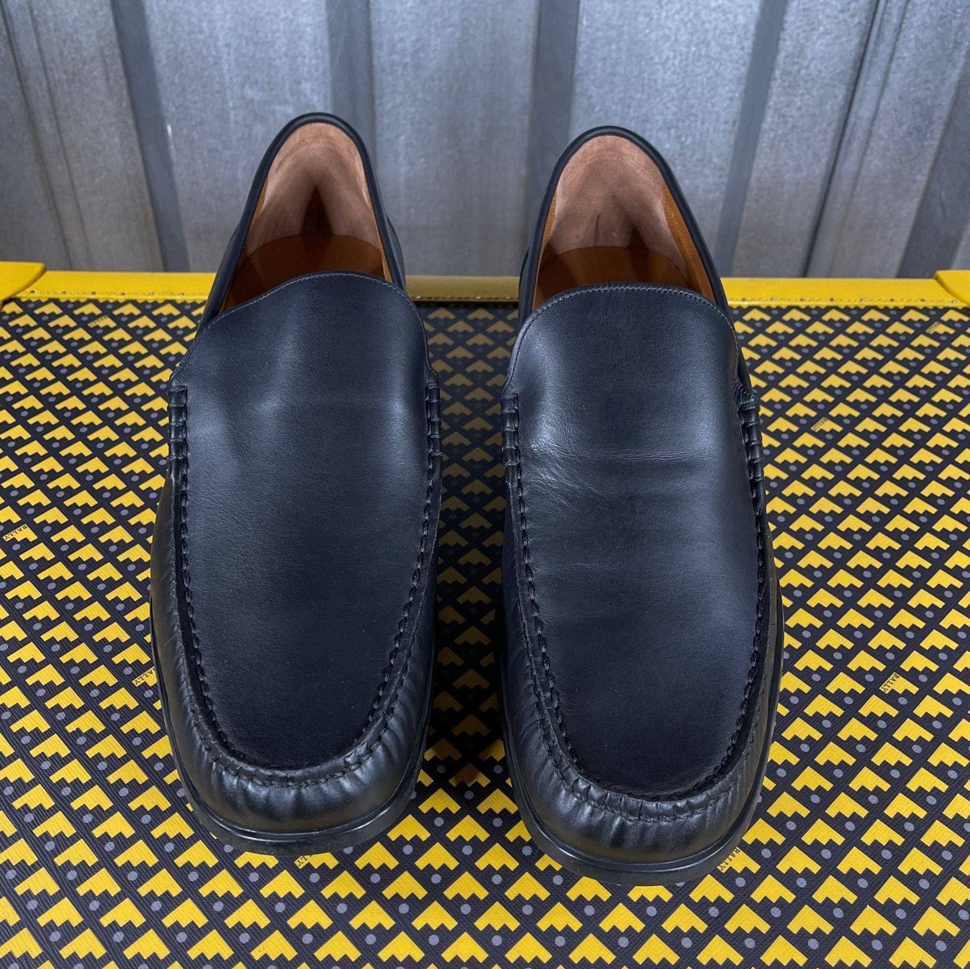 Bally Bally Tenent Black Leather Moccasins US 6 Size US 6 / EU 39 - 3 Thumbnail