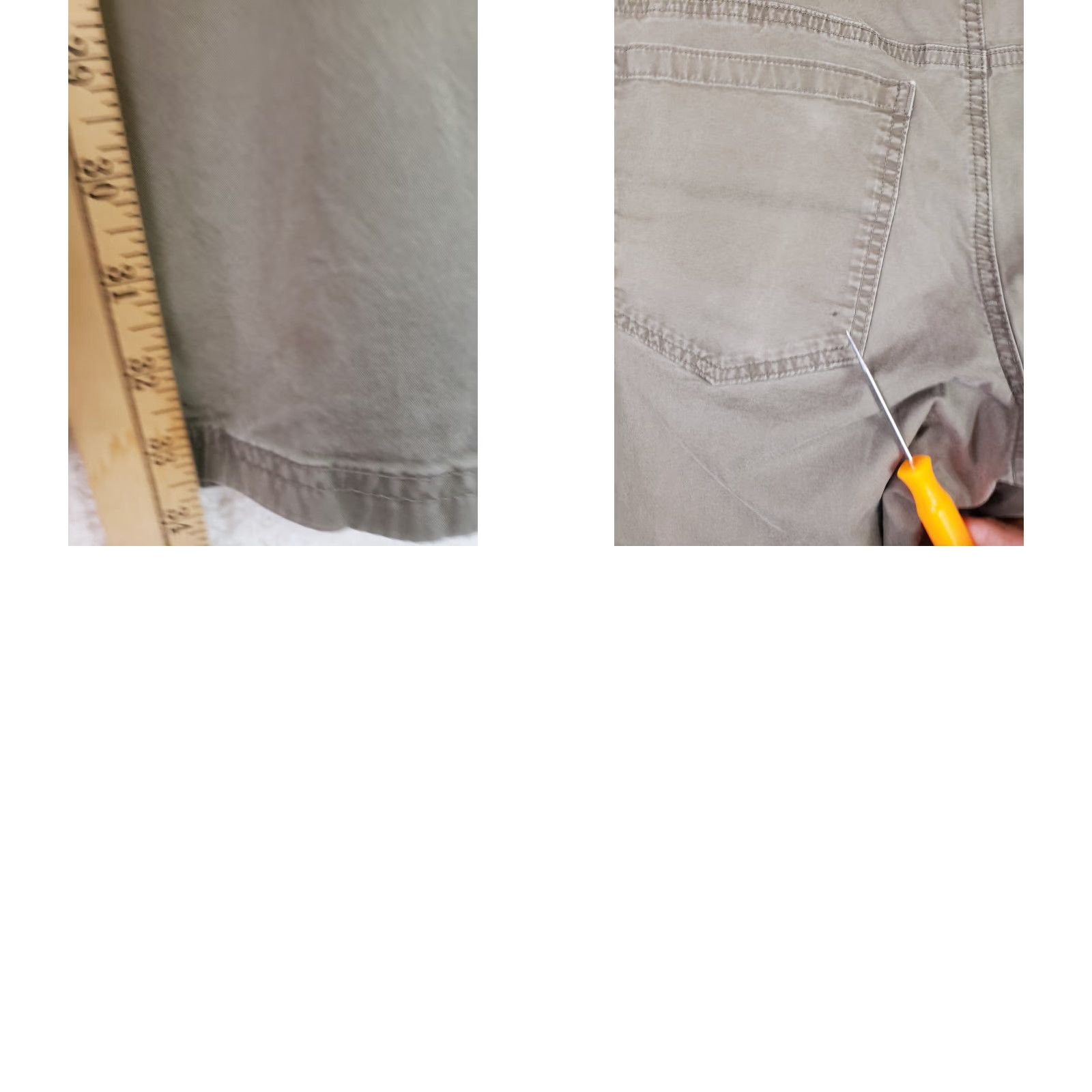 Vintage Columbia Pants Men's 32x34 Chino Straight Leg 5-Pocket Zip Closure Green Khaki Casual Workwear Travel Outdoor Reactivation.Unsupported Size US 32 / EU 48 - 10 Thumbnail