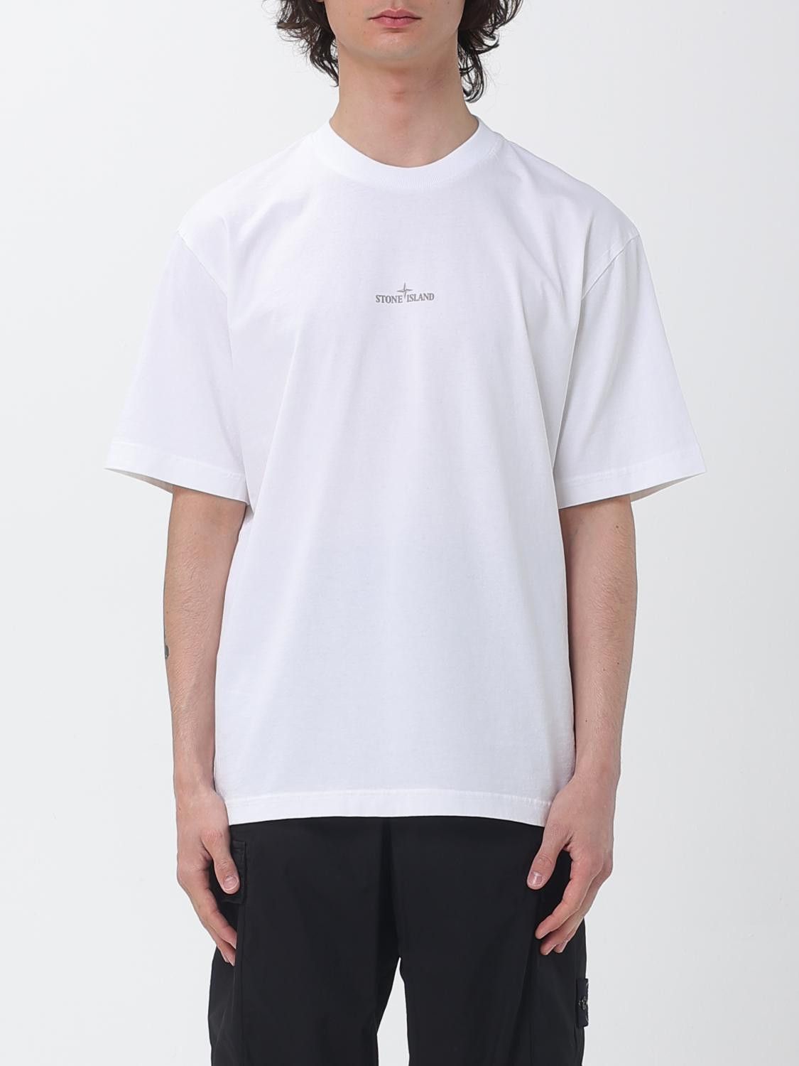 Stone Island Stone Island T-Shirt Men White Size US M / EU 48-50 / 2 - 1 Thumbnail