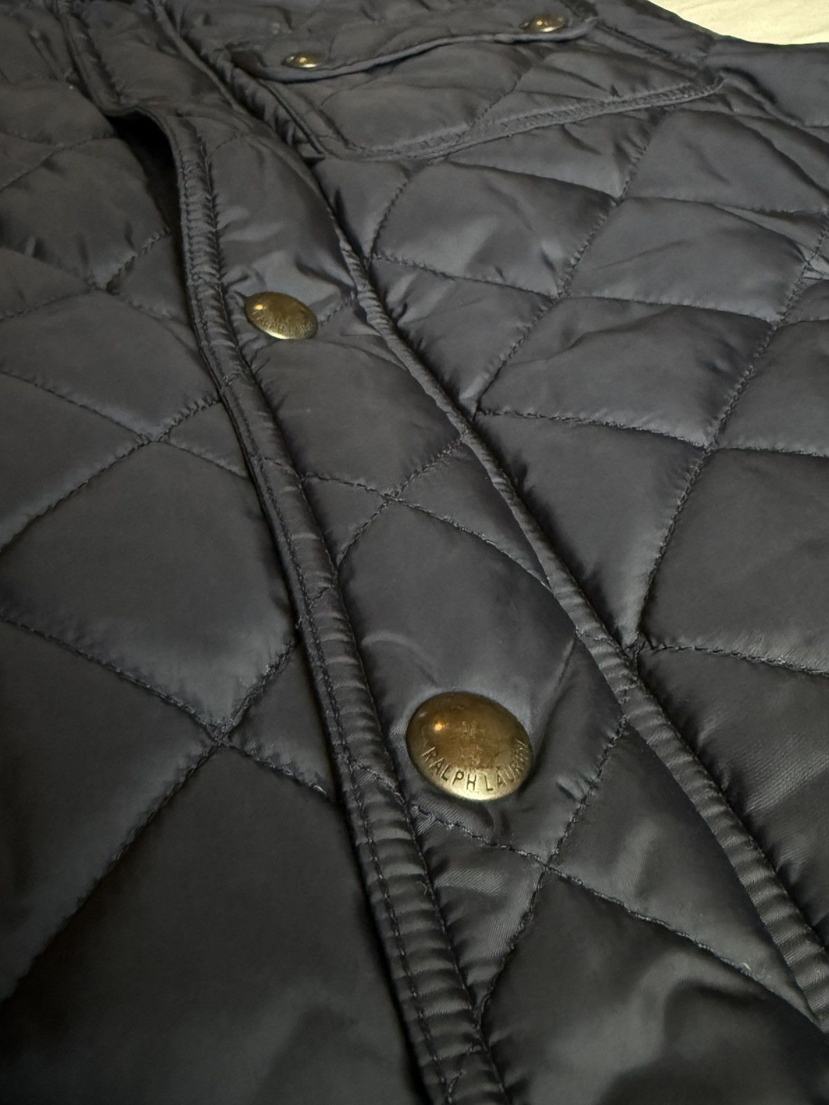 Polo Ralph Lauren Polo Ralph Lauren Diamond Quilted Vest - Navy Size US M / EU 48-50 / 2 - 6 Thumbnail
