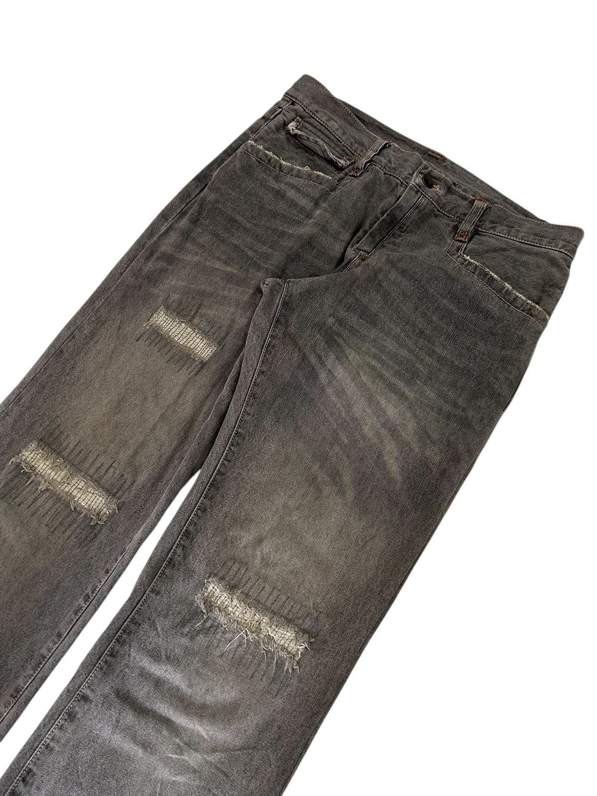 Comme Ca Ism × Japanese Brand × Vintage Vintage COMME CA ISM Distressed Jeans Regular Fits Denim Size US 31 - 5 Thumbnail