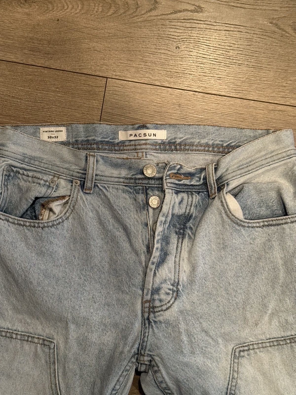 Pacsun Pacsun vintage loose fit carpenter jeans Size US 30 / EU 46 - 2 Thumbnail