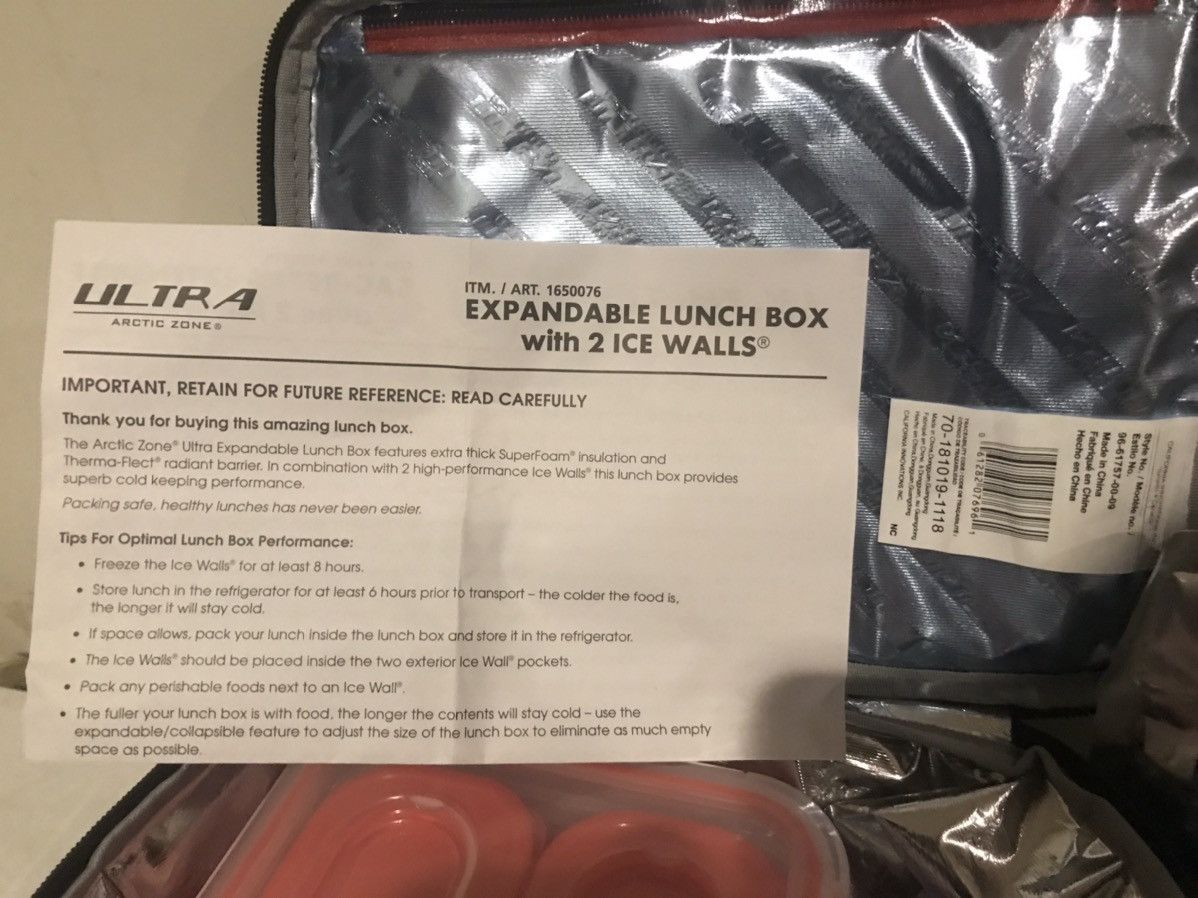 Other Ultra Arctic zone original expandable lunch box. Size ONE SIZE - 7 Thumbnail