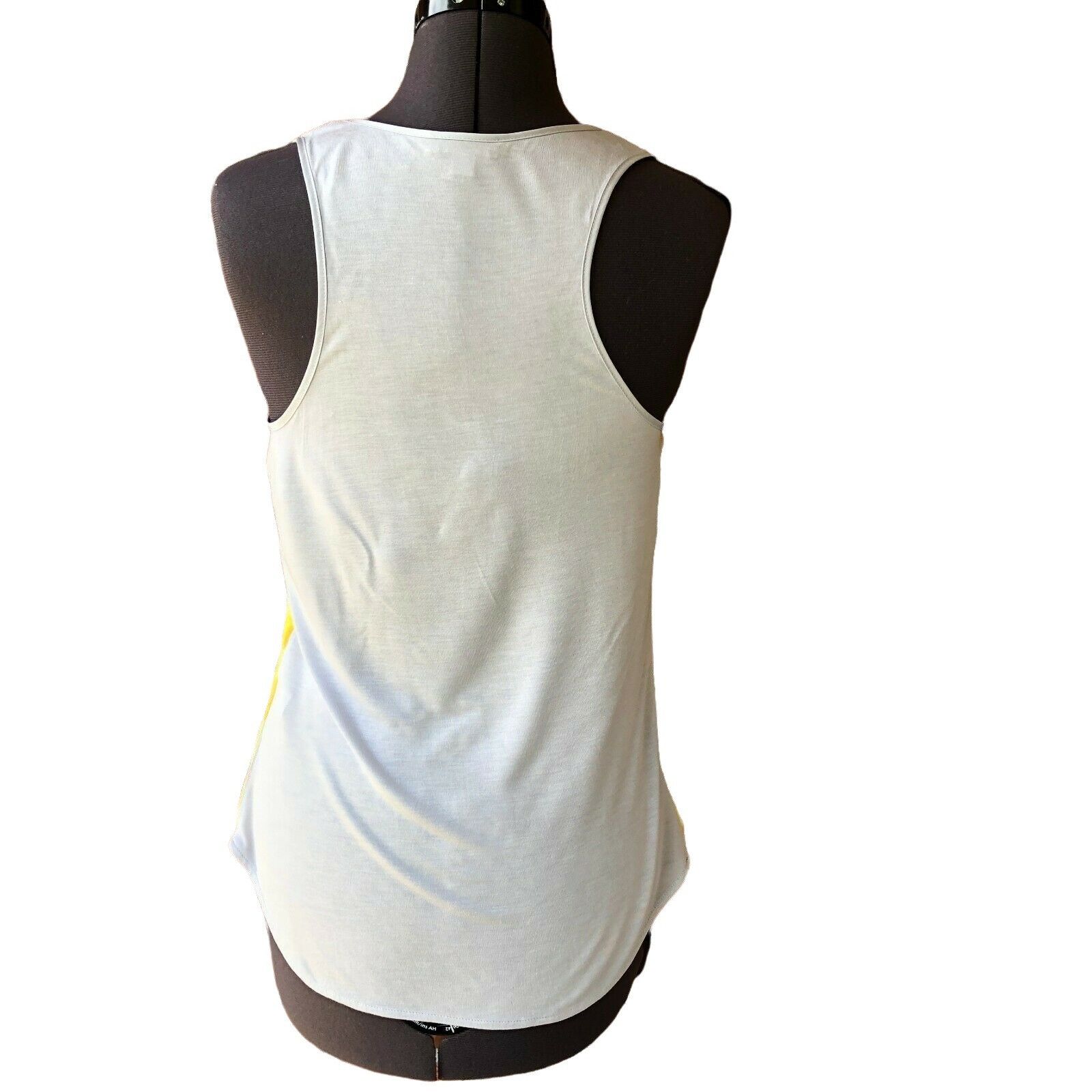 Other Caslon Women's Sleeveless Summer Top XS Yellow Floral Scoop- Size XS / US 0-2 / IT 36-38 - 5 Thumbnail