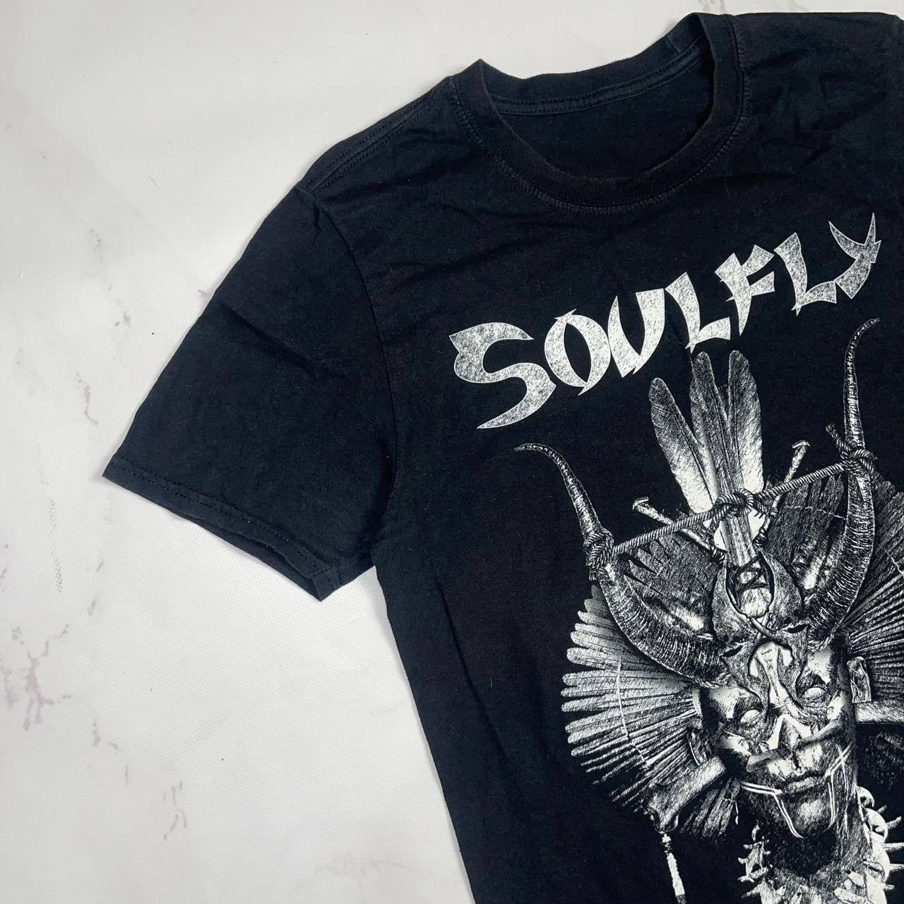 Vintage Soulfly Band Music T Shirt Your Tribe Our Tribe Size S Size US S / EU 44-46 / 1 - 4 Thumbnail