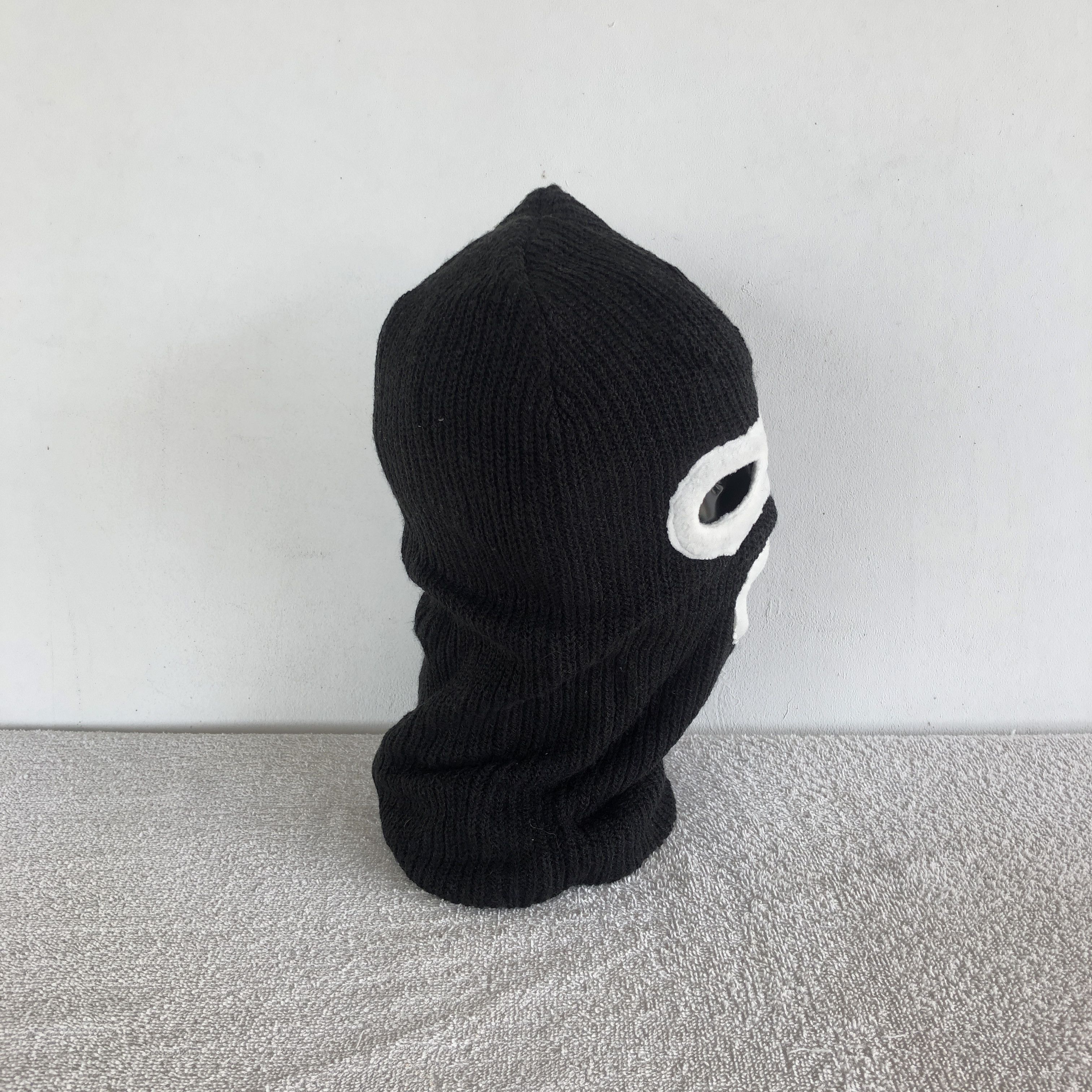 Japanese Brand × Other Vintage 90s Balanclava Beanie Knitted Snow Caps Hats Size ONE SIZE - 3 Thumbnail