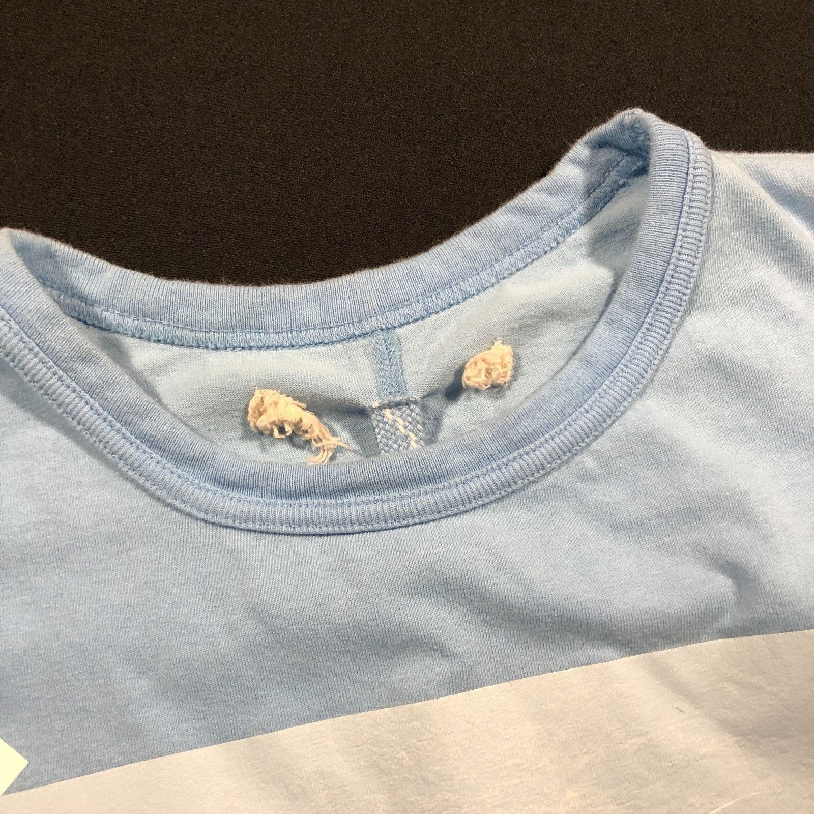 Off-White Off White Caravaggio Virgil Abloh Light Blue Tee Size XS Size US XS / EU 42 / 0 - 5 Thumbnail