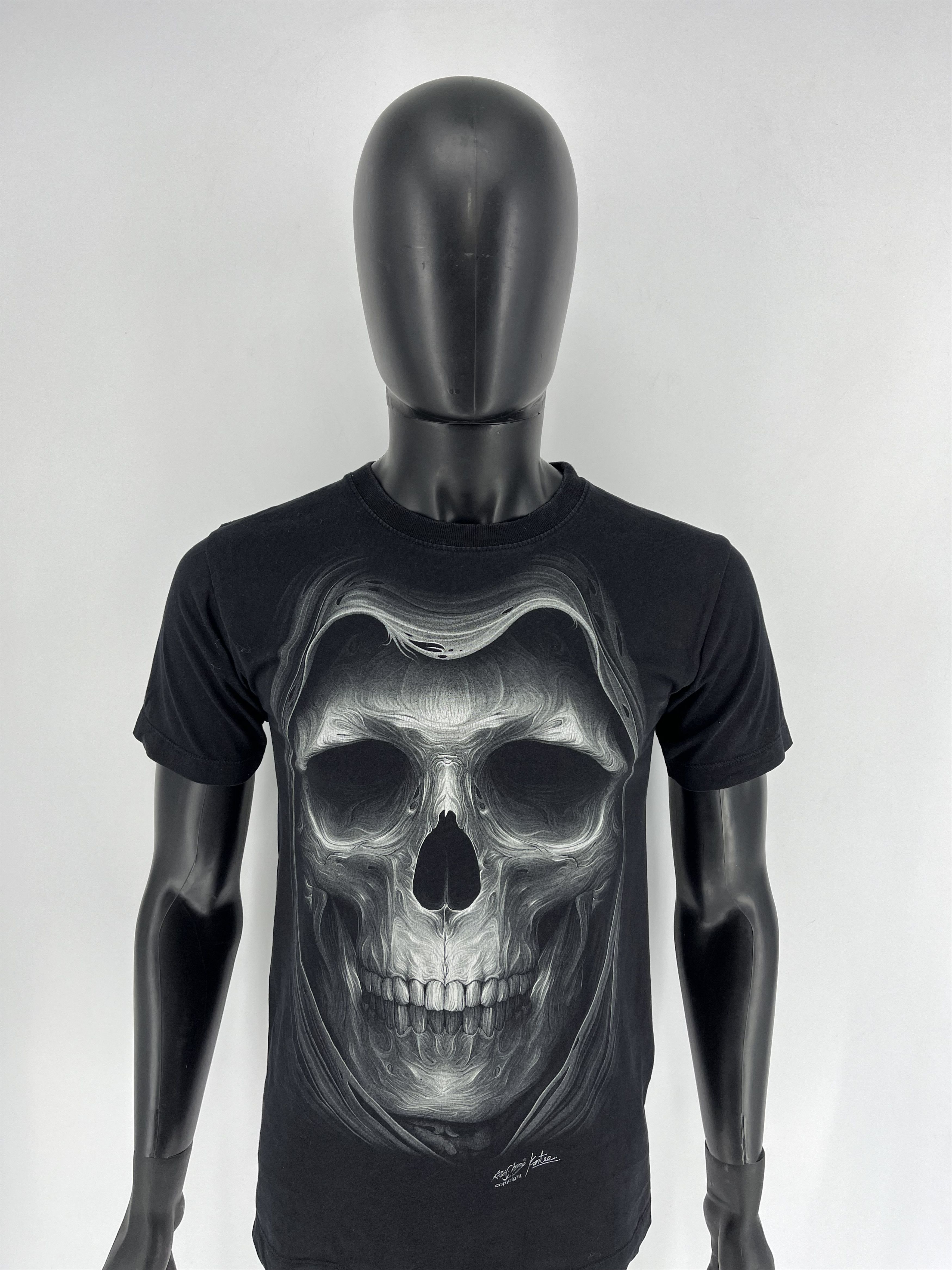 Band Tees Skulls Vintage Y2K Rock Metal Size XL Black Reverse Logo Size US S / EU 44-46 / 1 - 5 Thumbnail