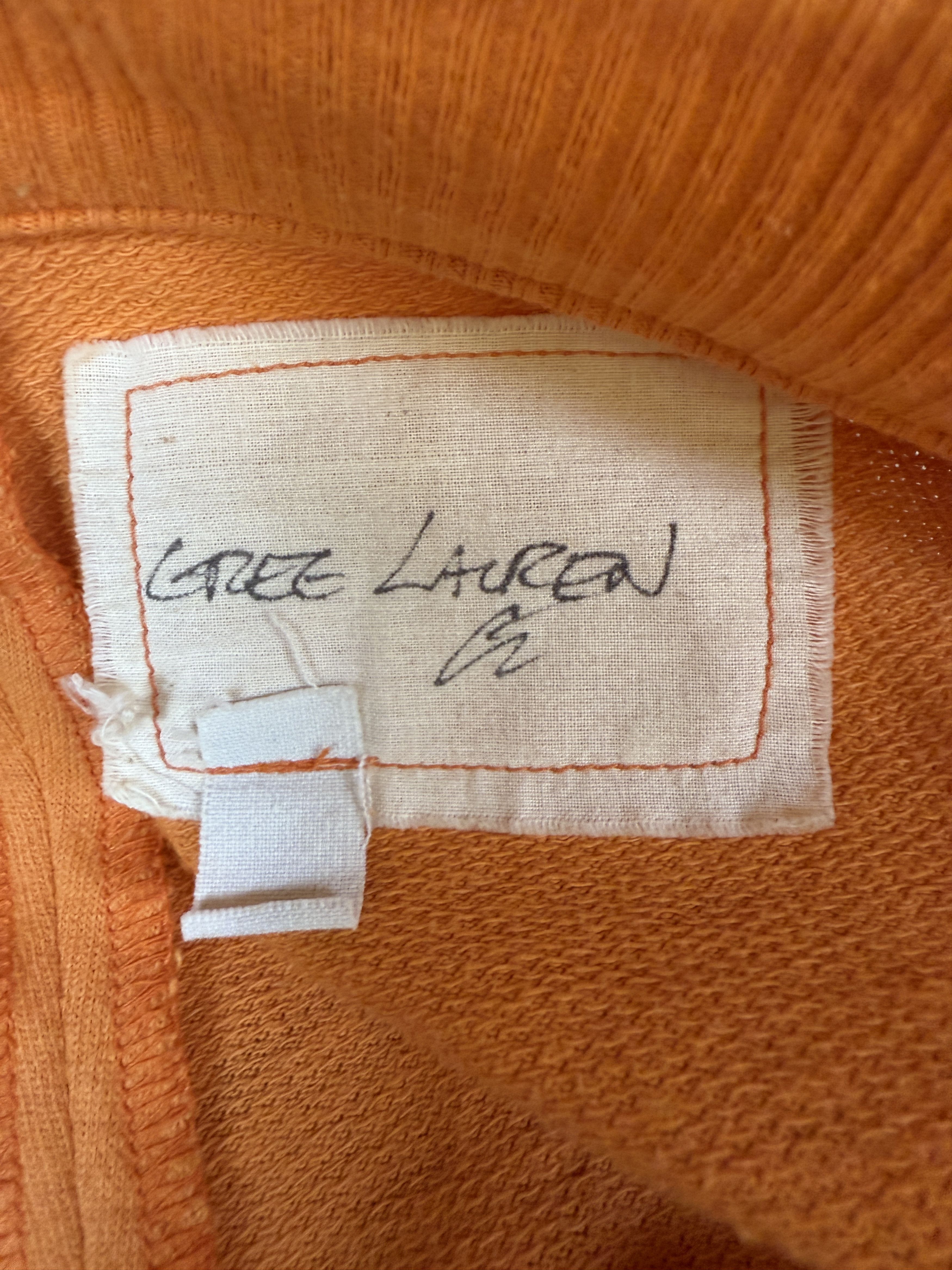 Greg Lauren Greg Lauren Sample Orange Cargo Zip Pants Size US 34 / EU 50 - 3 Thumbnail