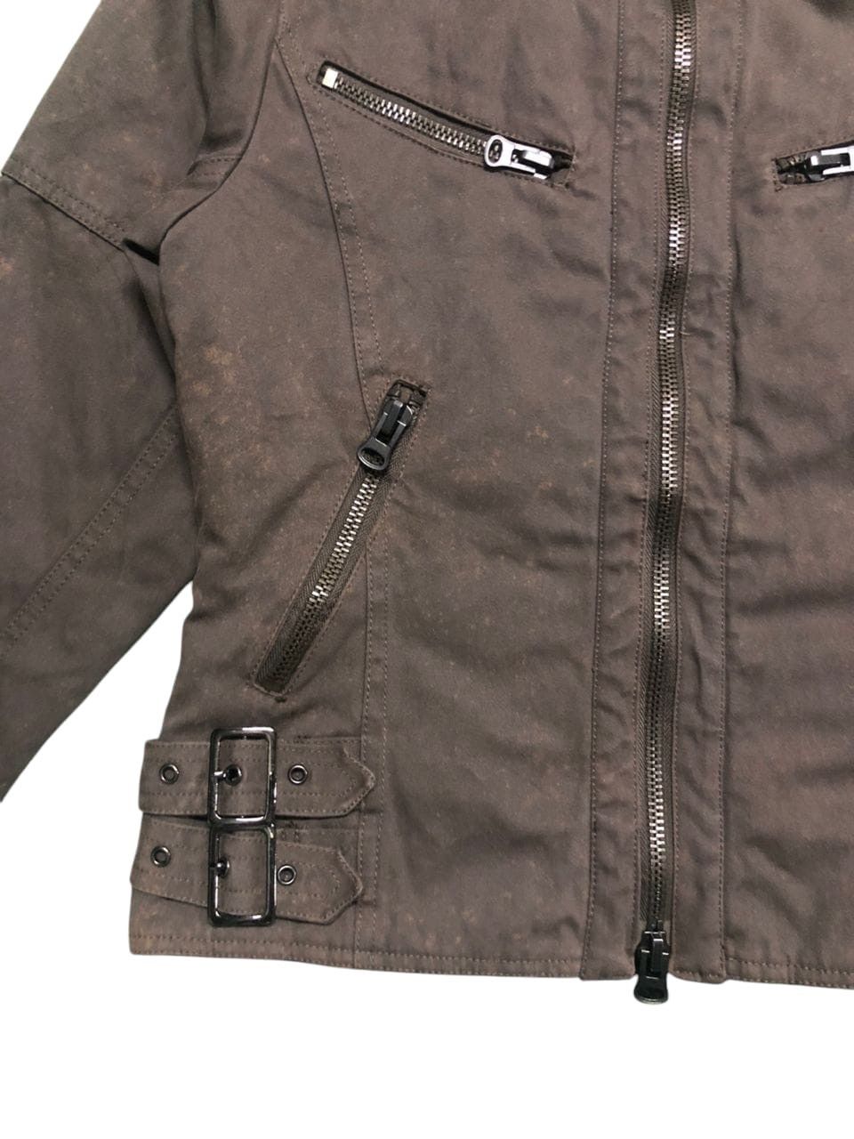 Lad Musician ARCHIVE🔥Lad Bikers Jacket Acrylic Sherpa Lined Jacket Fedad Size US S / EU 44-46 / 1 - 9 Thumbnail