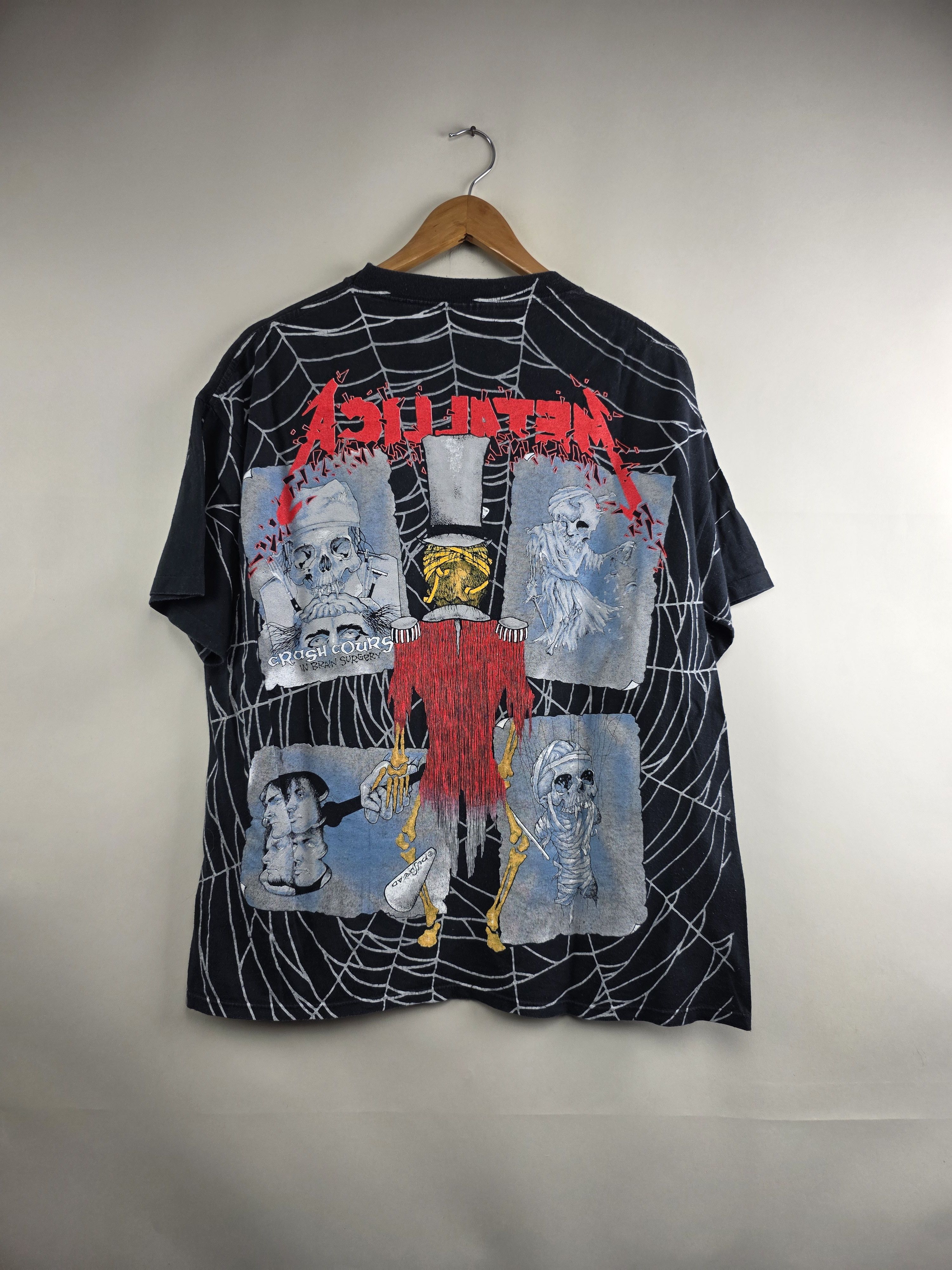 Band Tees × Metallica × Vintage 1992 Metallica Ringmaster XL 22.5" 27.5" Size US XL / EU 56 / 4 - 7 Thumbnail