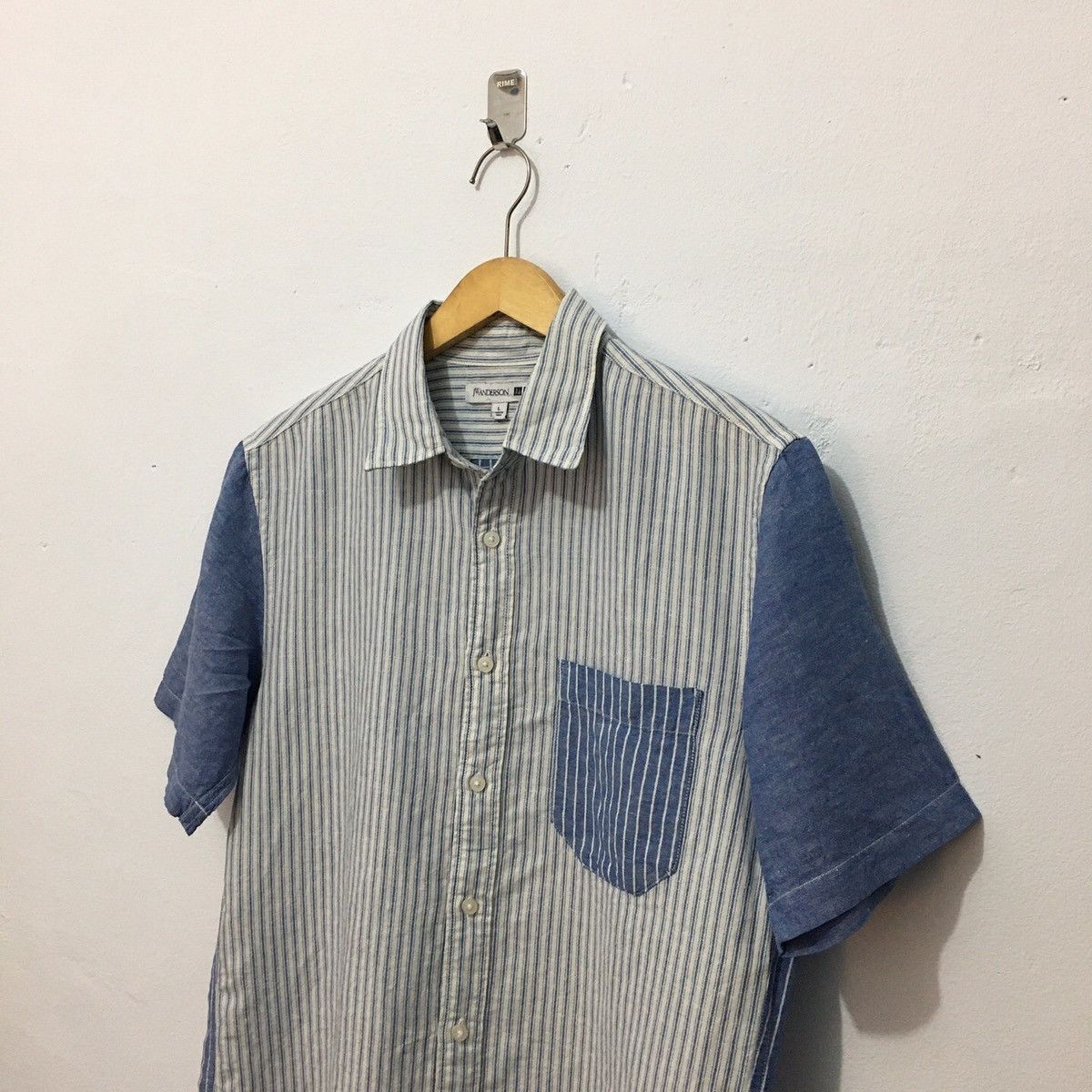 JW Anderson × Uniqlo 💥SOLD💥 Uniqlo Jw Anderson Hickory Shirt Size US L / EU 52-54 / 3 - 5 Thumbnail