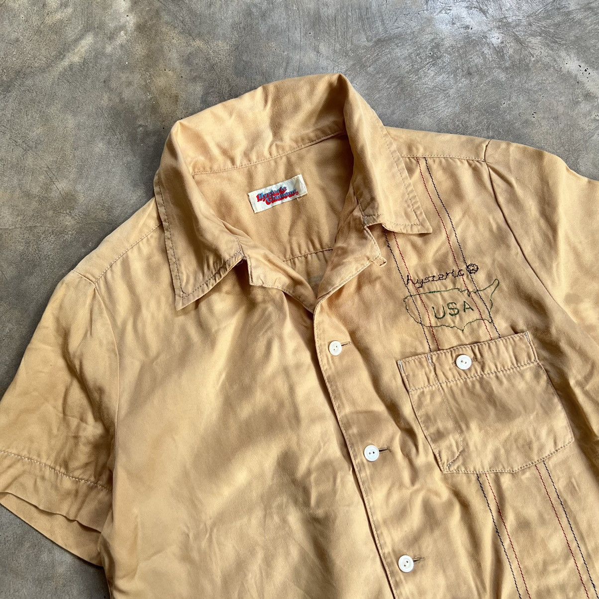 Hysteric Glamour 1990s Hysteric Glamour Dino Button up Shirt Size US S / EU 44-46 / 1 - 2 Thumbnail