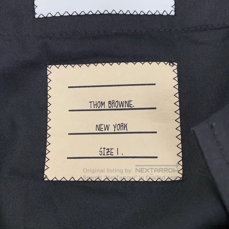 Thom Browne Thom Browne size 1 Wool Casual Pants Dark Gray Size US 28 / EU 44 - 6 Thumbnail
